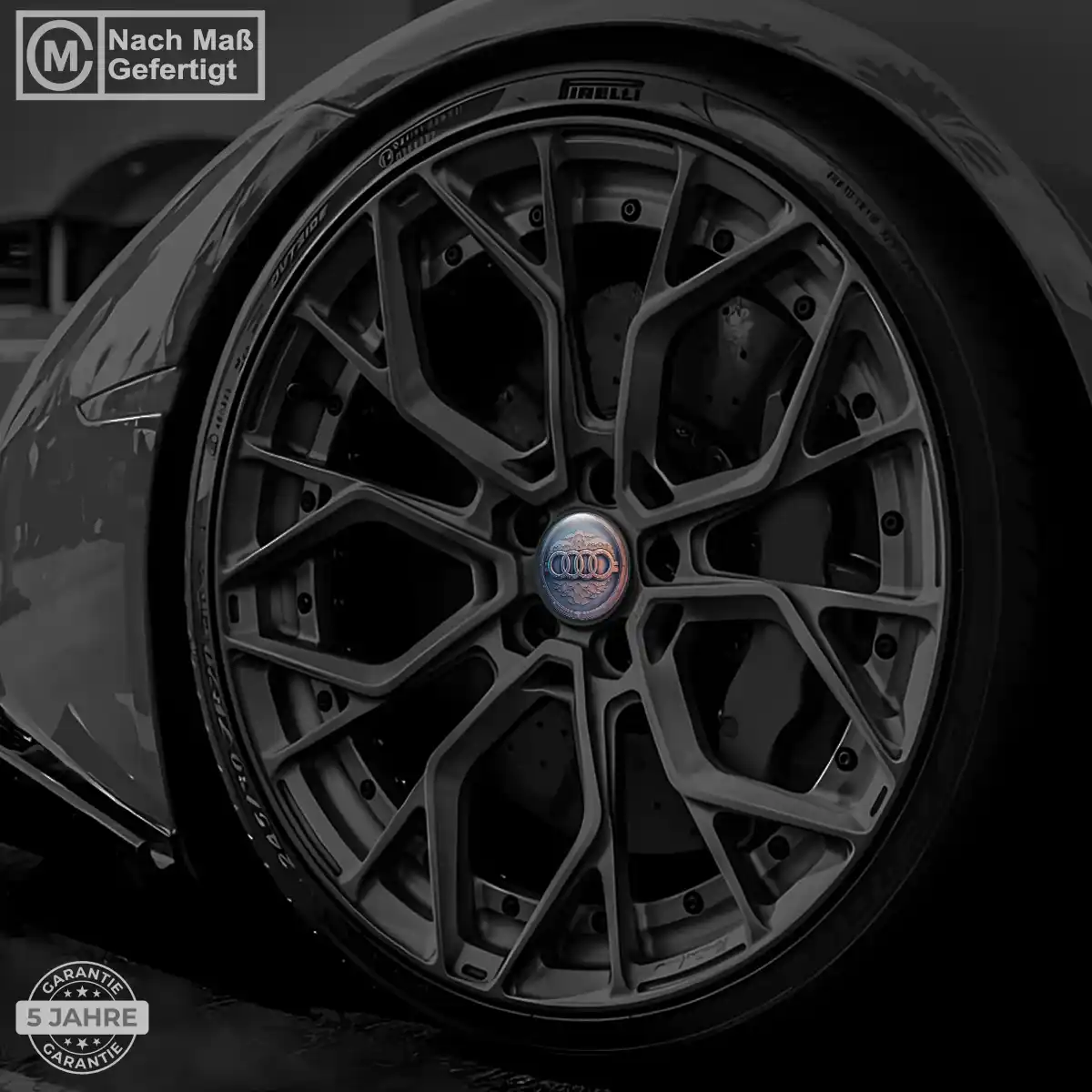 Audi Epoxidharz Embleme Premium-Edition