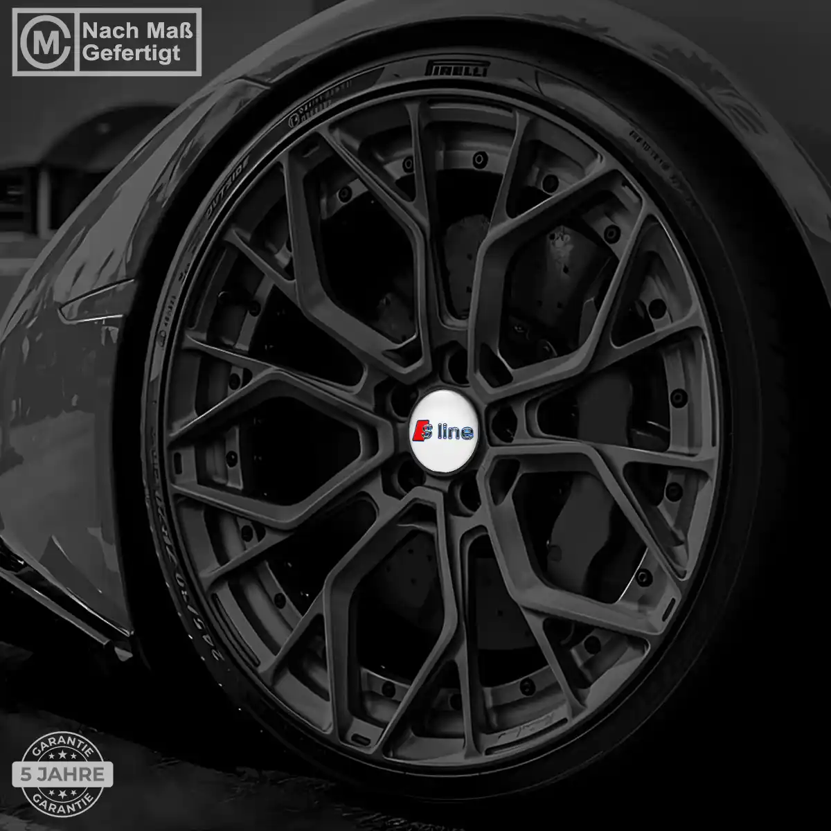 Audi S Line Felgenemblem Aufkleber Stilvolles Design