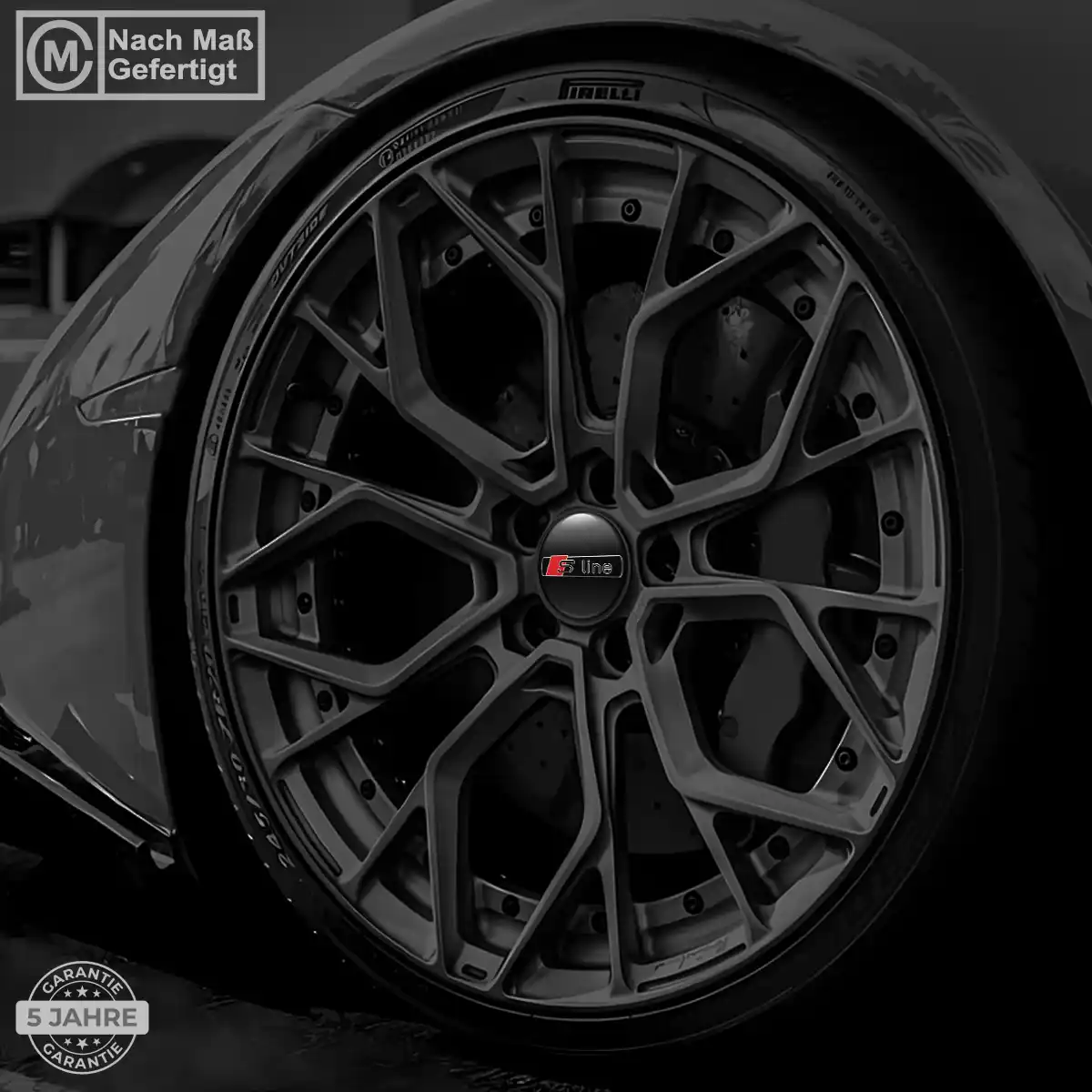 Audi S Line Silikon Aufkleber Embleme Hohe Qualität