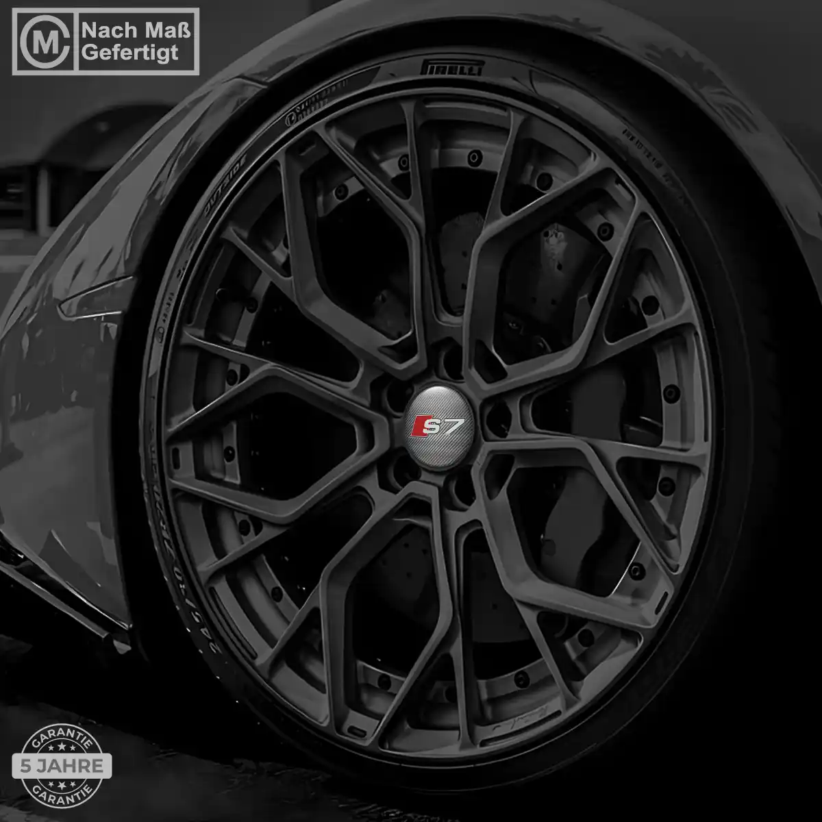 Audi S7 Silikon Aufkleber Embleme Stilvolles Design