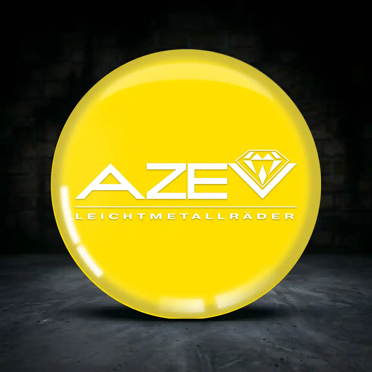 Azev Aufkleber Nabendeckel Hohe Qualität