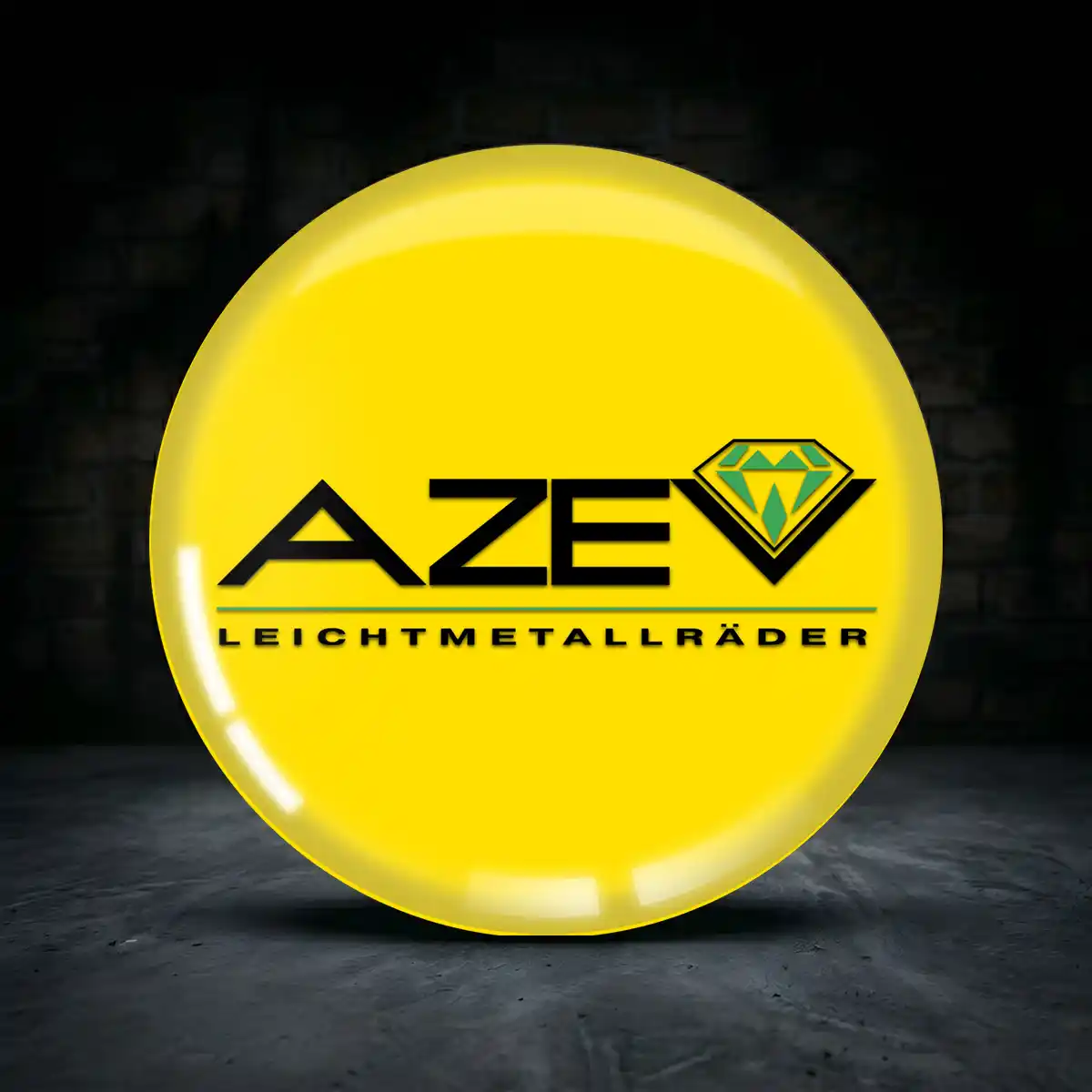 Azev Aufkleber Silikon Embleme Stilvolles Design