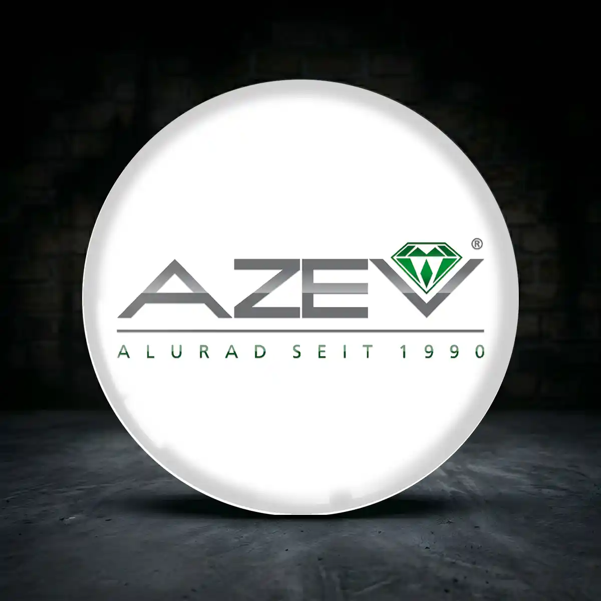 Azev Embleme Silikon Aufkleber Stilvolles Design