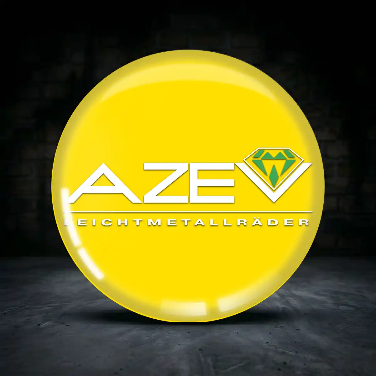 Azev Felgen Embleme Aufkleber Stilvolles Design