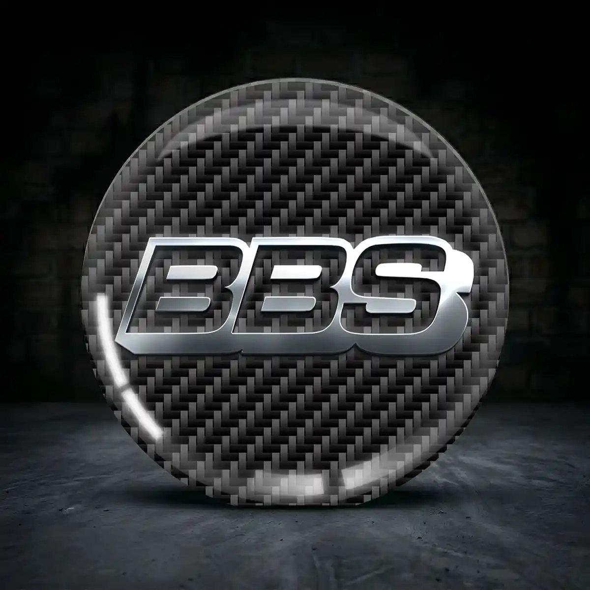 BBS 3D Gel Aufkleber Embleme Hohe Qualität