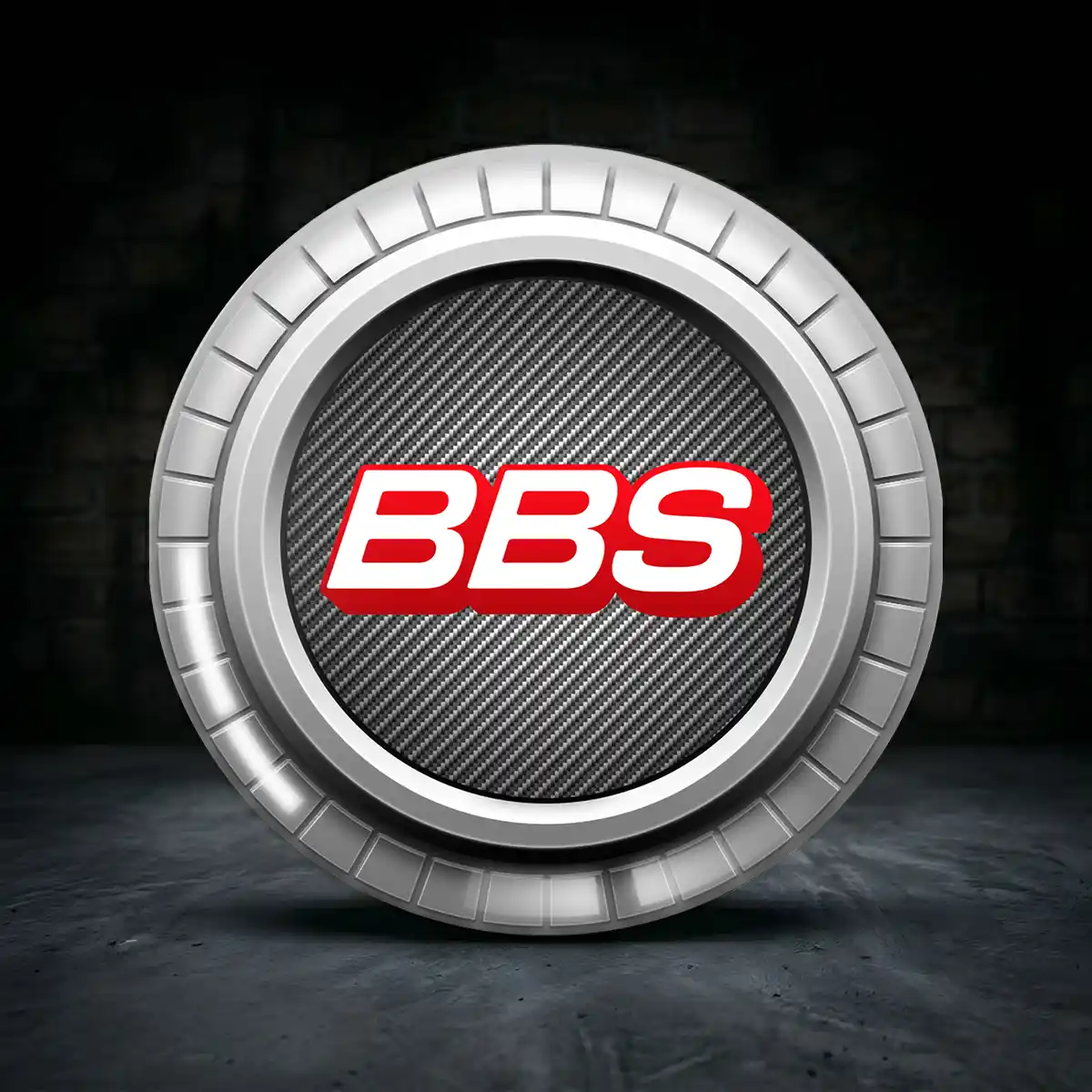 BBS 3D Gel Aufkleber Embleme Stilvolles Design