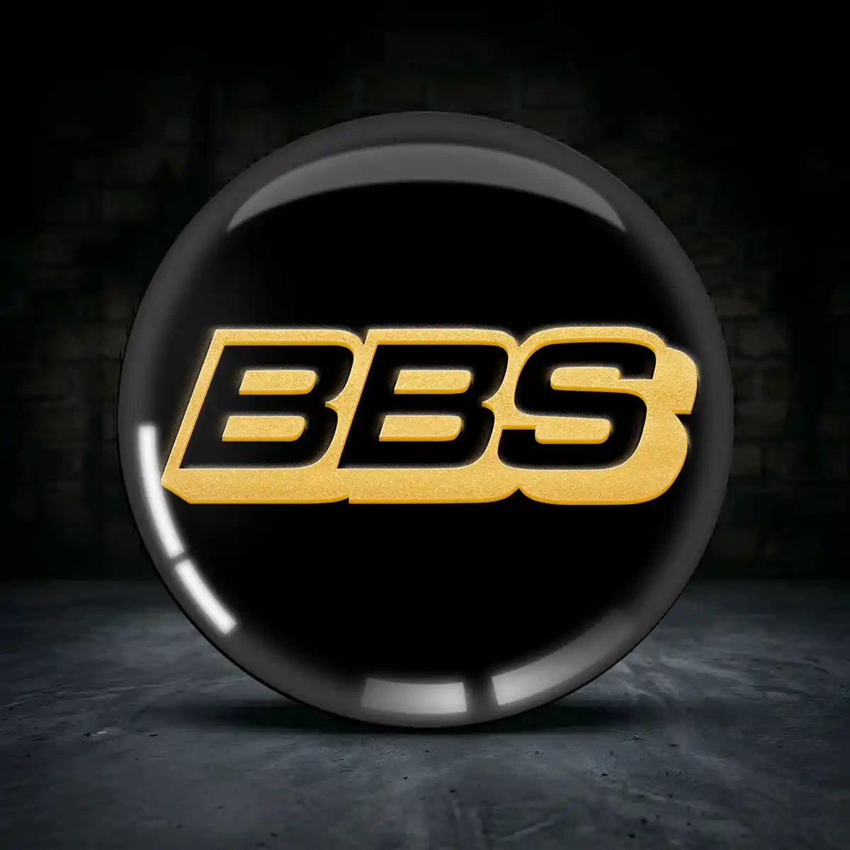 BBS Aufkleber 3D Gel Exterieurdesign