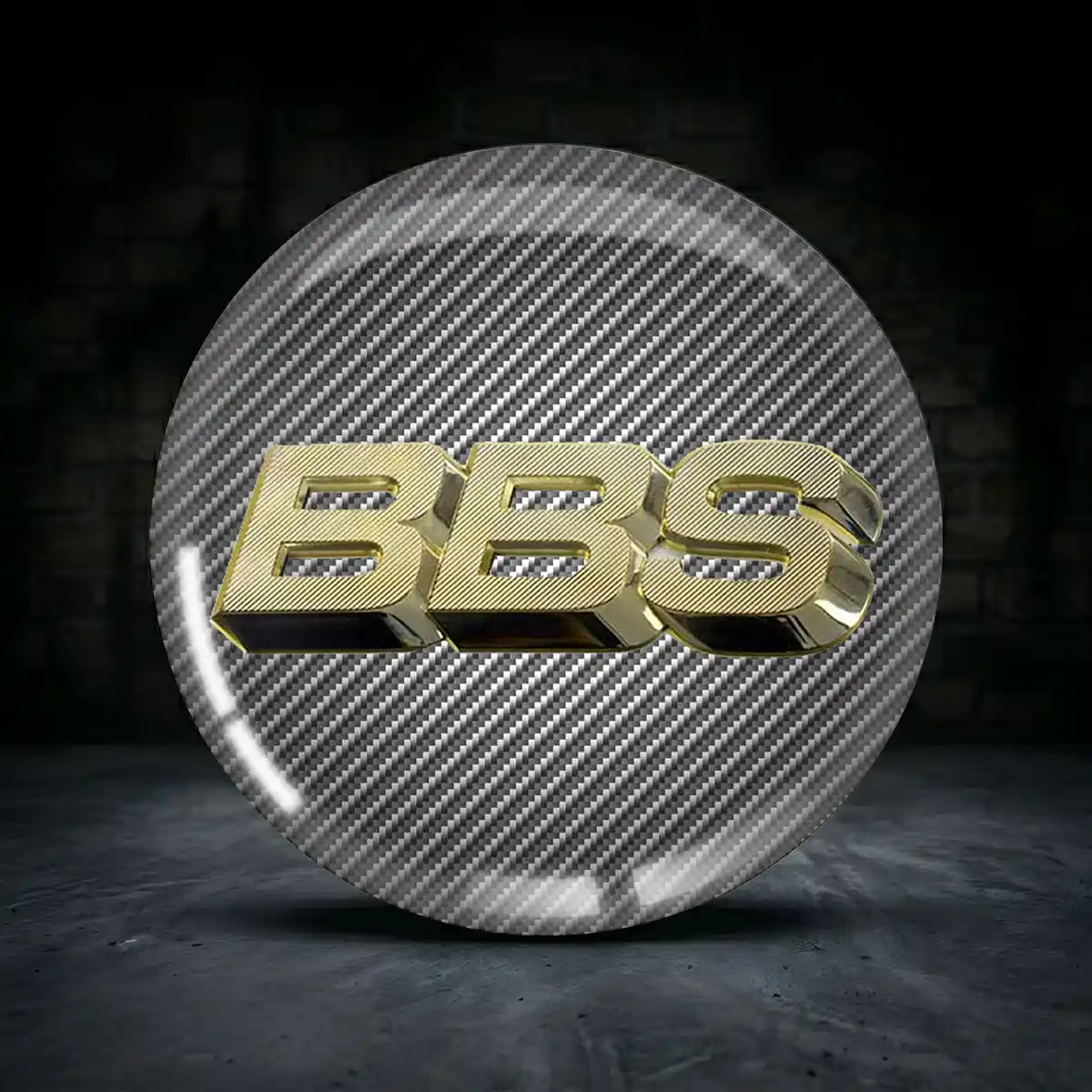 BBS Aufkleber 3D Gel Luxus-Edition