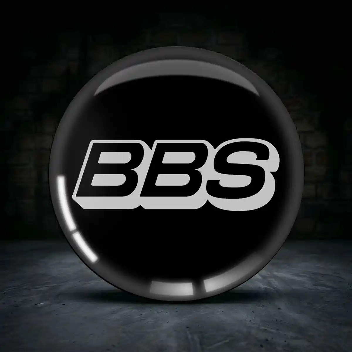BBS Aufkleber 3D Gel Markenedition