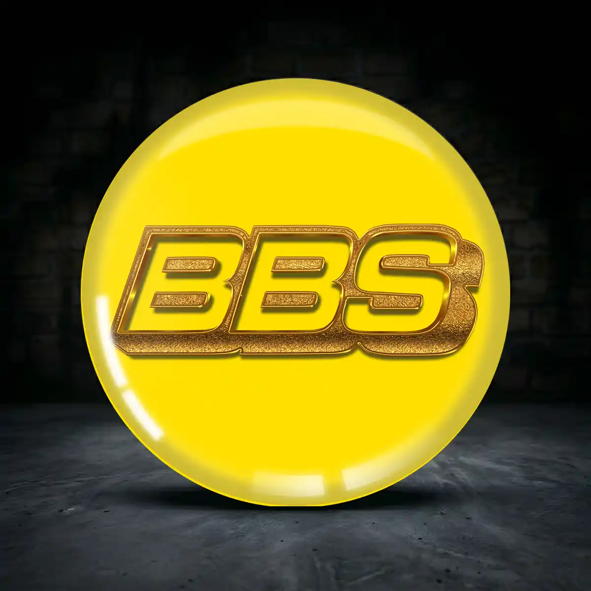BBS Aufkleber Felgenemblem Silikon Exterieurdesign