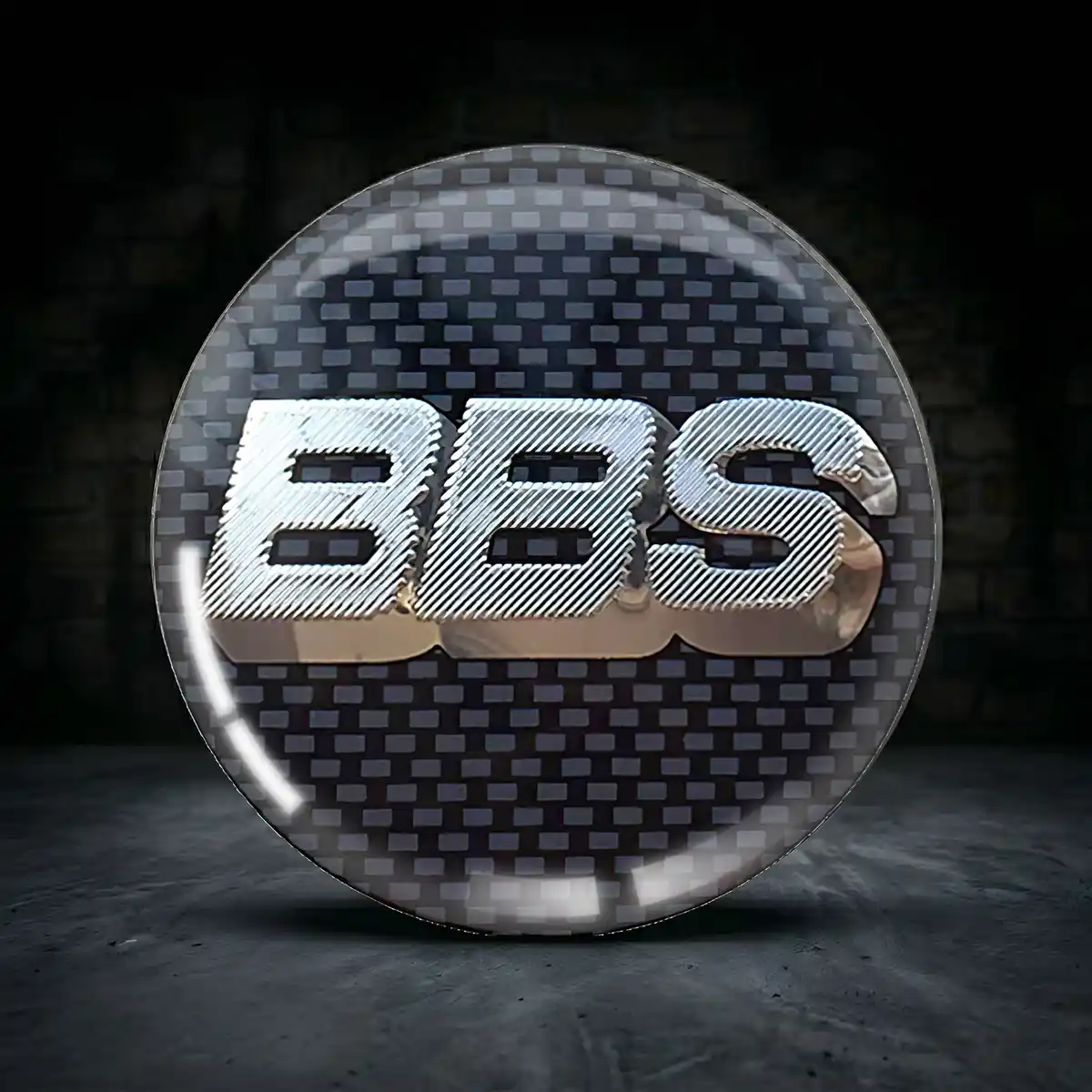 BBS Aufkleber Felgenemblem Silikon Hochwertiges Harz