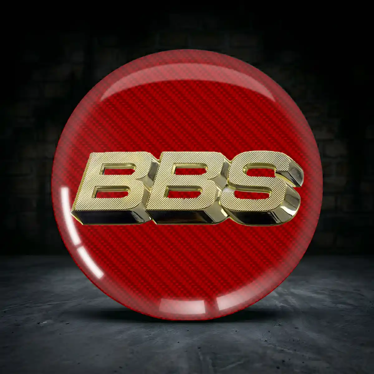BBS Aufkleber Felgenemblem Silikon Hohe Qualität