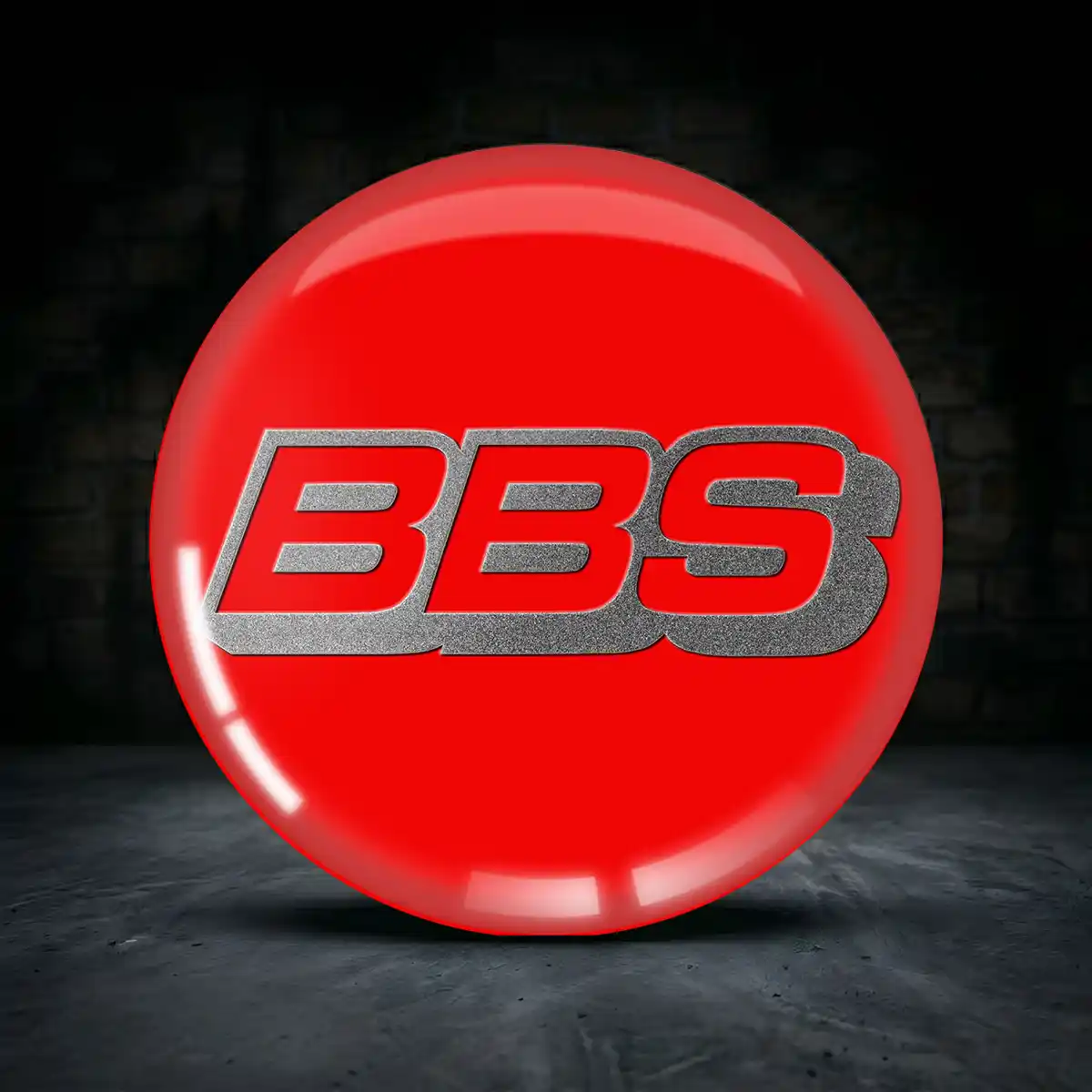 BBS Aufkleber Felgenemblem Silikon Interieurdesign