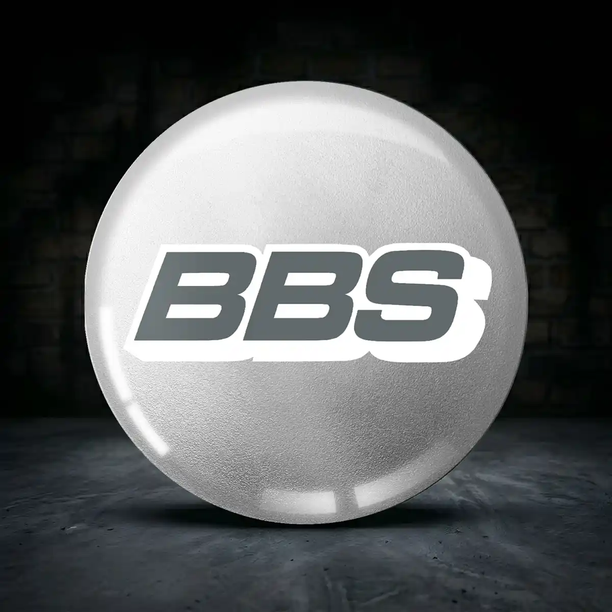 BBS Aufkleber Felgenemblem Silikon Limitierte Auflage