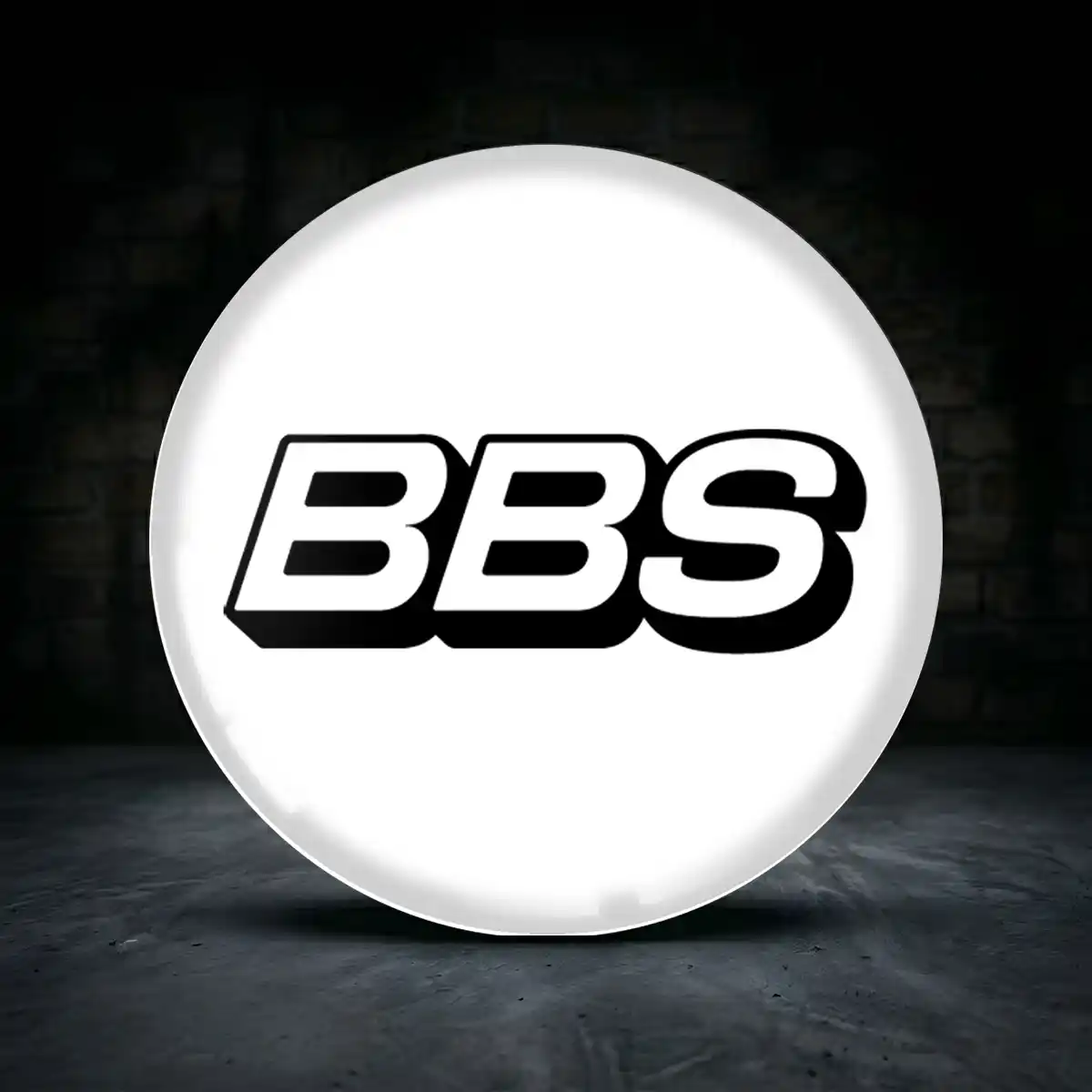 BBS Aufkleber Felgenemblem Silikon Stilvolles Design