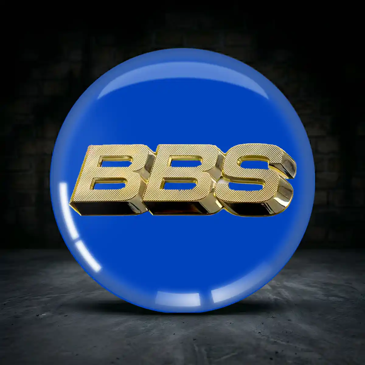 BBS Aufkleber Nabendeckel Interieurdesign