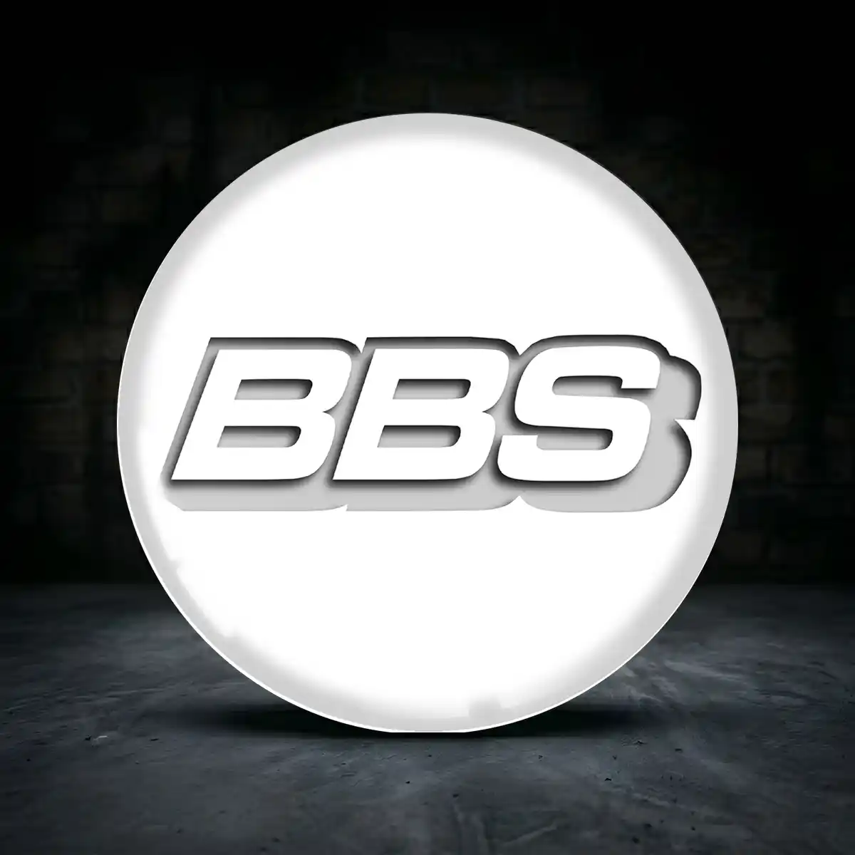BBS Aufkleber Nabendeckel Markenedition