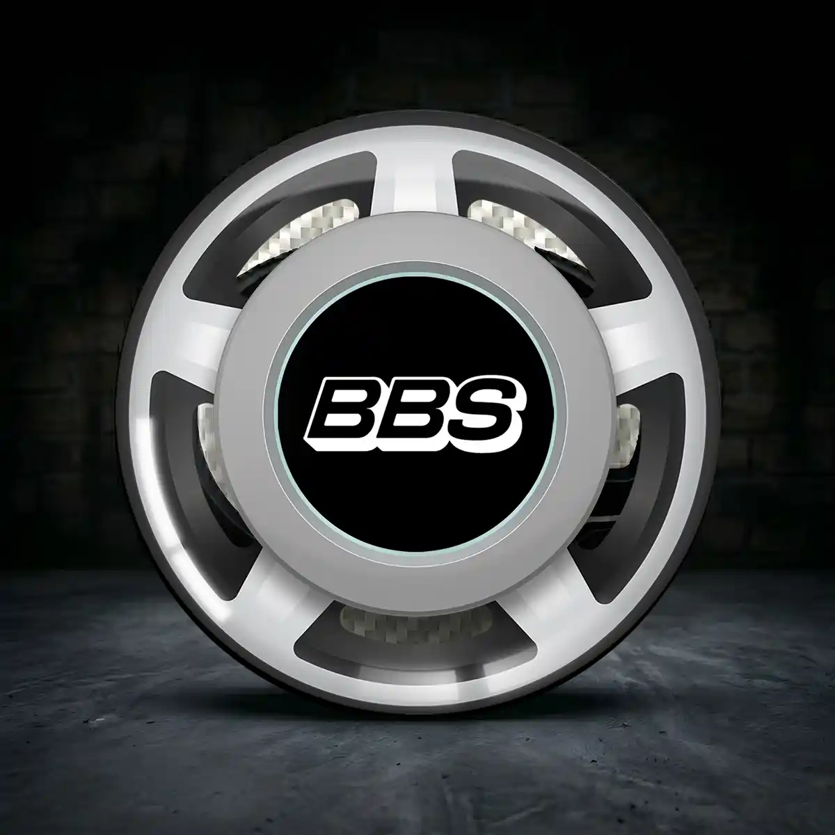 BBS Aufkleber Nabendeckel Premiumqualität