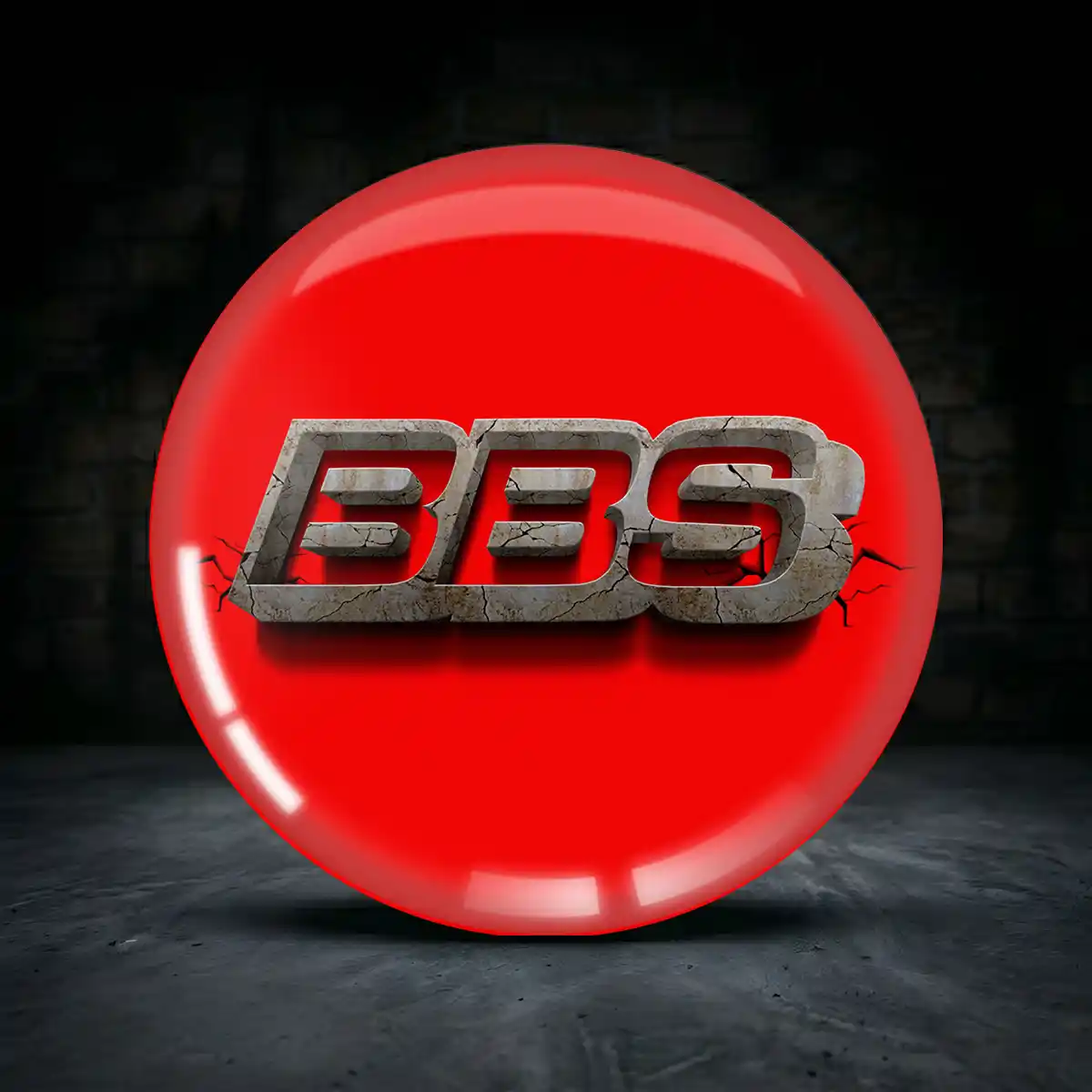 BBS Aufkleber Nabenkappen Hochwertiges Harz