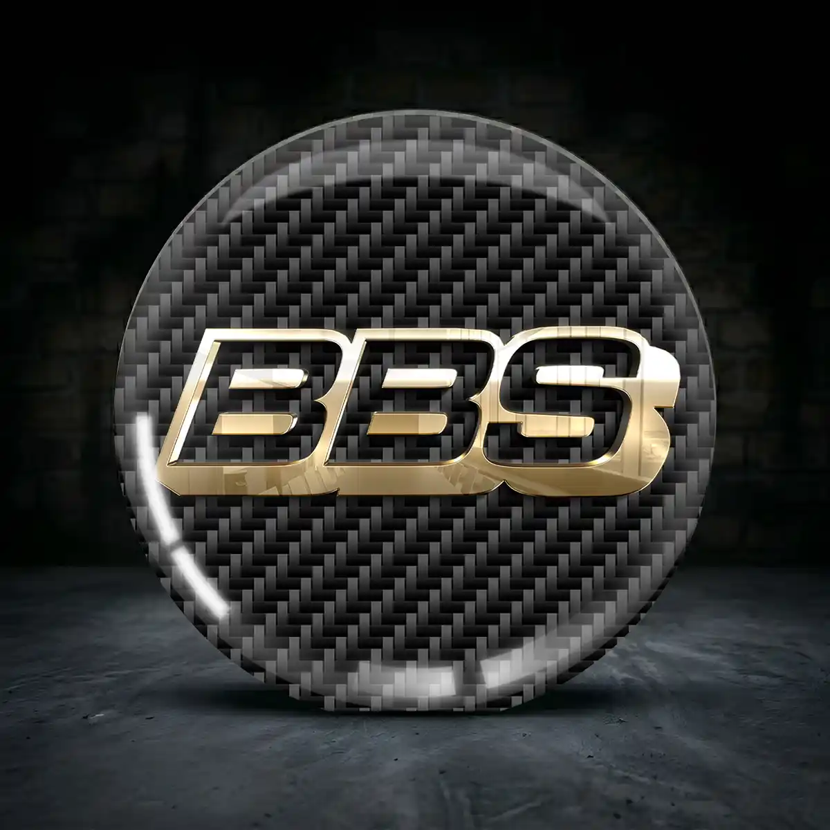 BBS Aufkleber Nabenkappen Luxus-Edition
