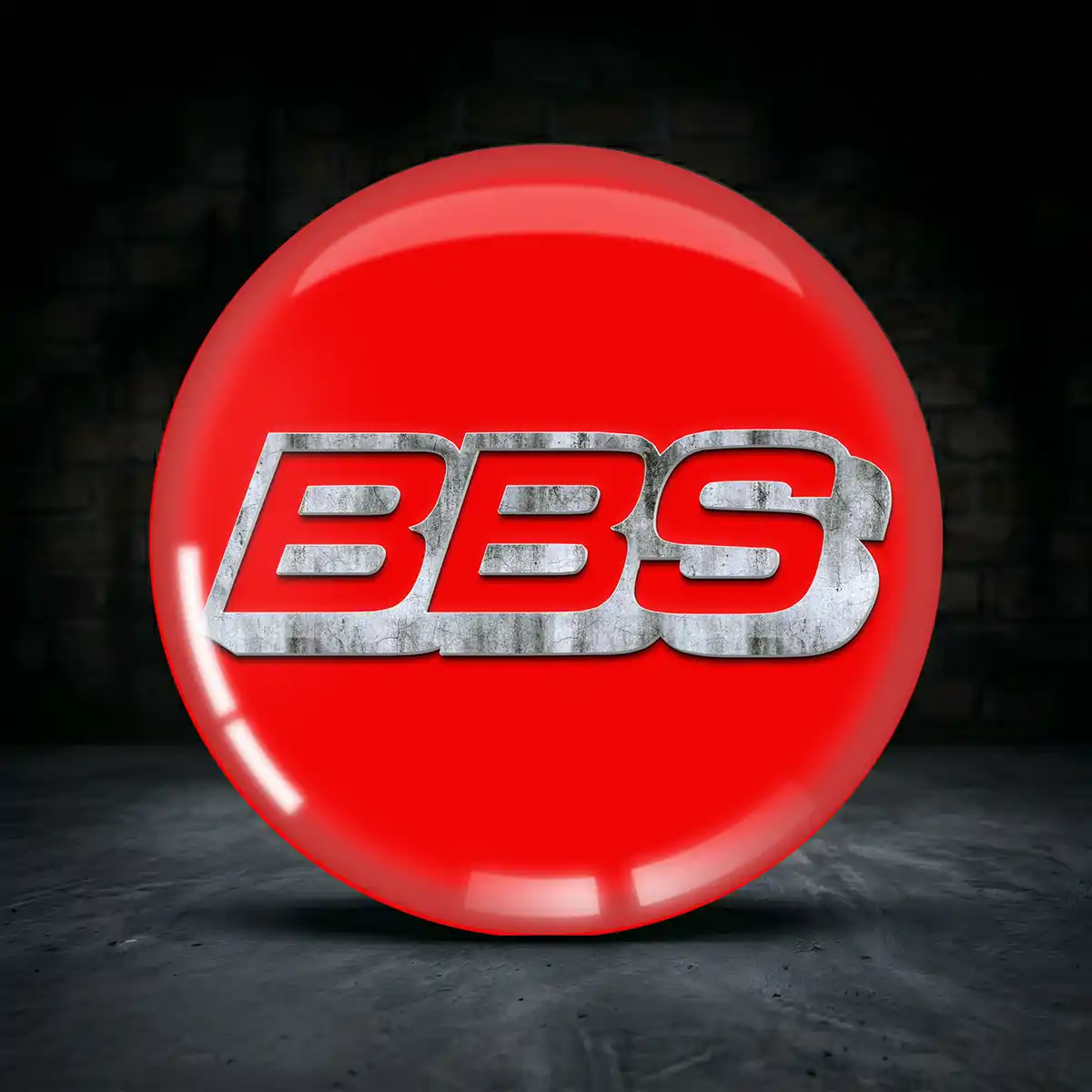 BBS Aufkleber Nabenkappen Markenedition