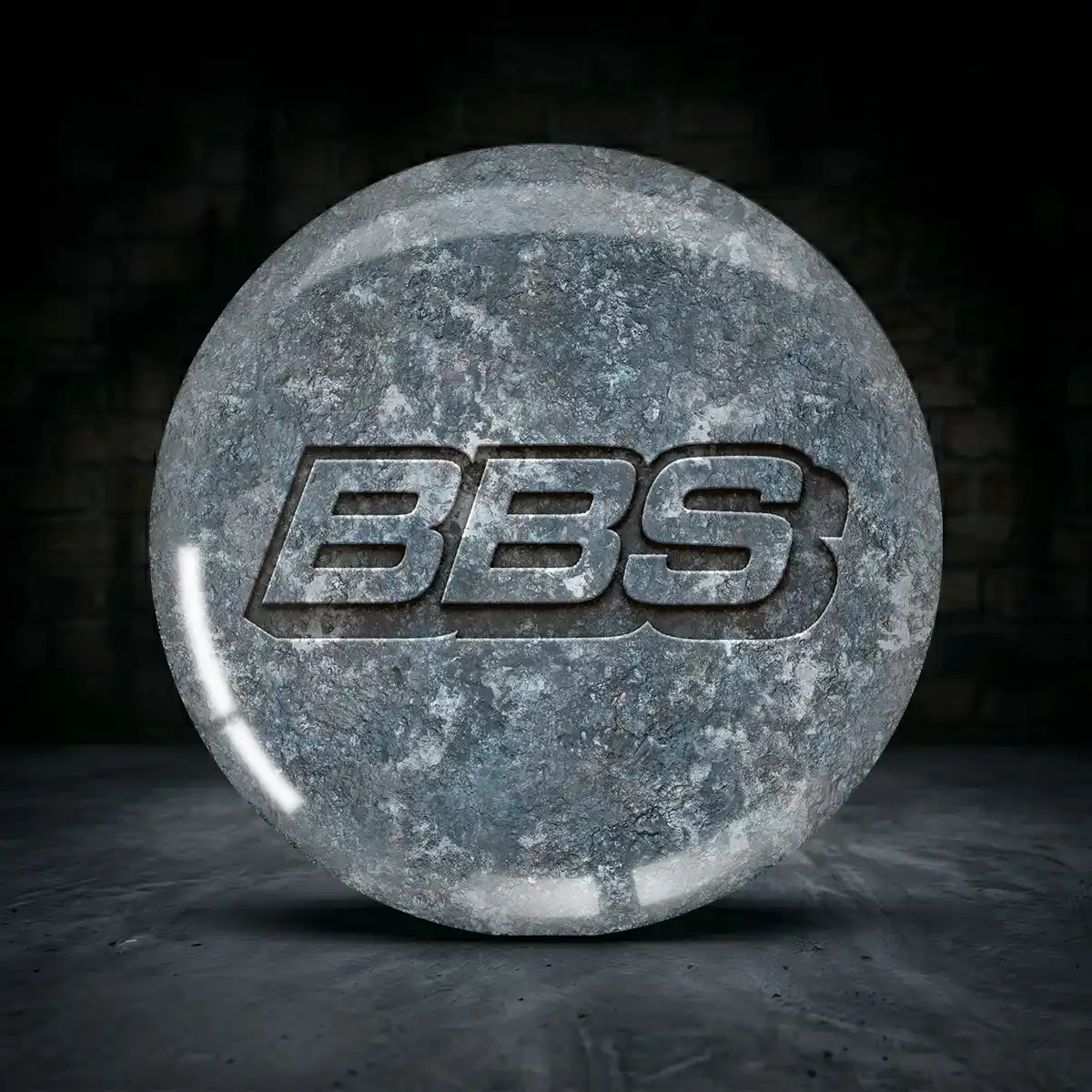 BBS Aufkleber Nabenkappen Tuningfahrzeug