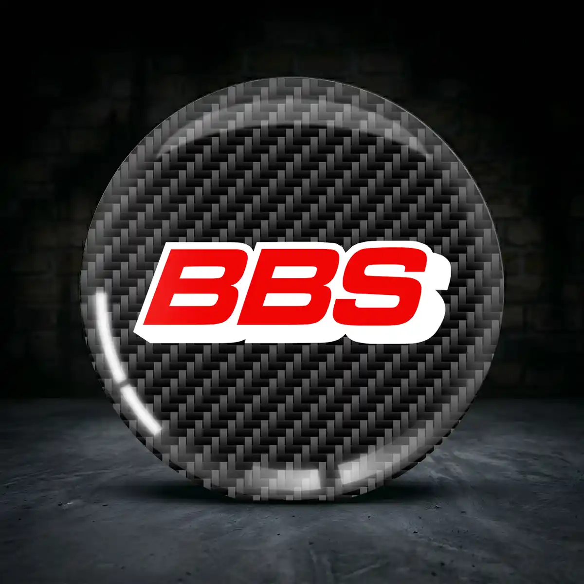 BBS Aufkleber Radkappen Exterieurdesign