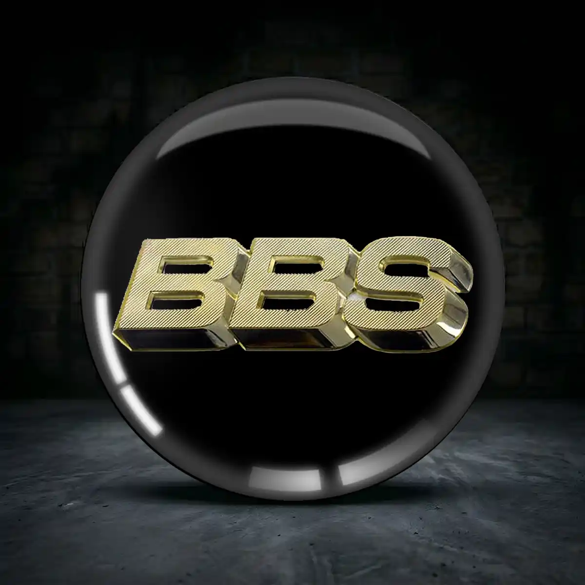 BBS Aufkleber Radmitte Luxus-Edition