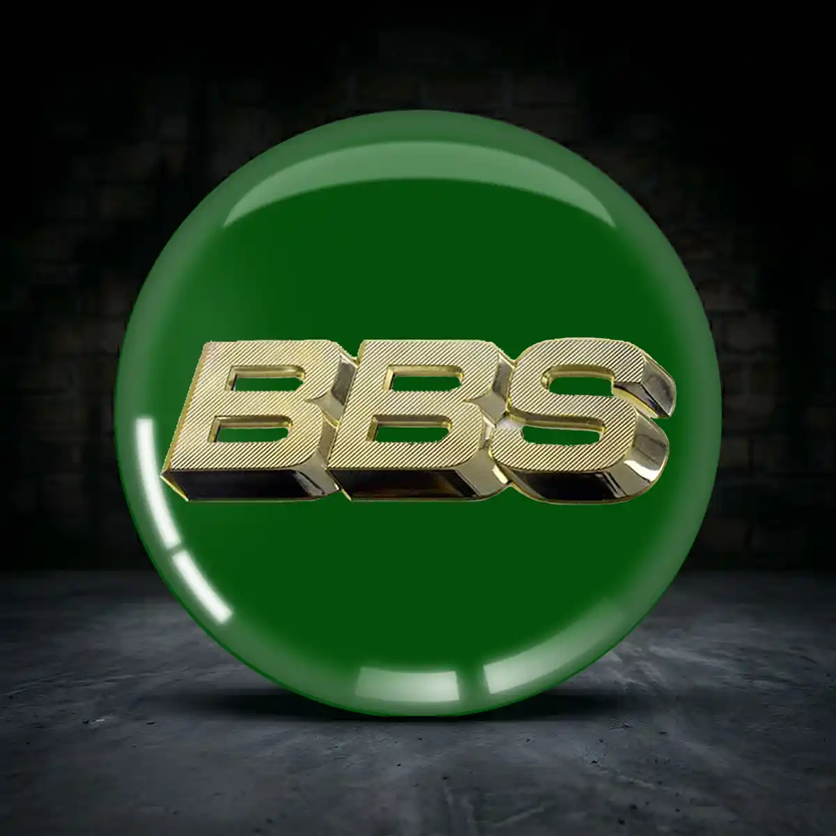 BBS Aufkleber Radmitte Tuningfahrzeug