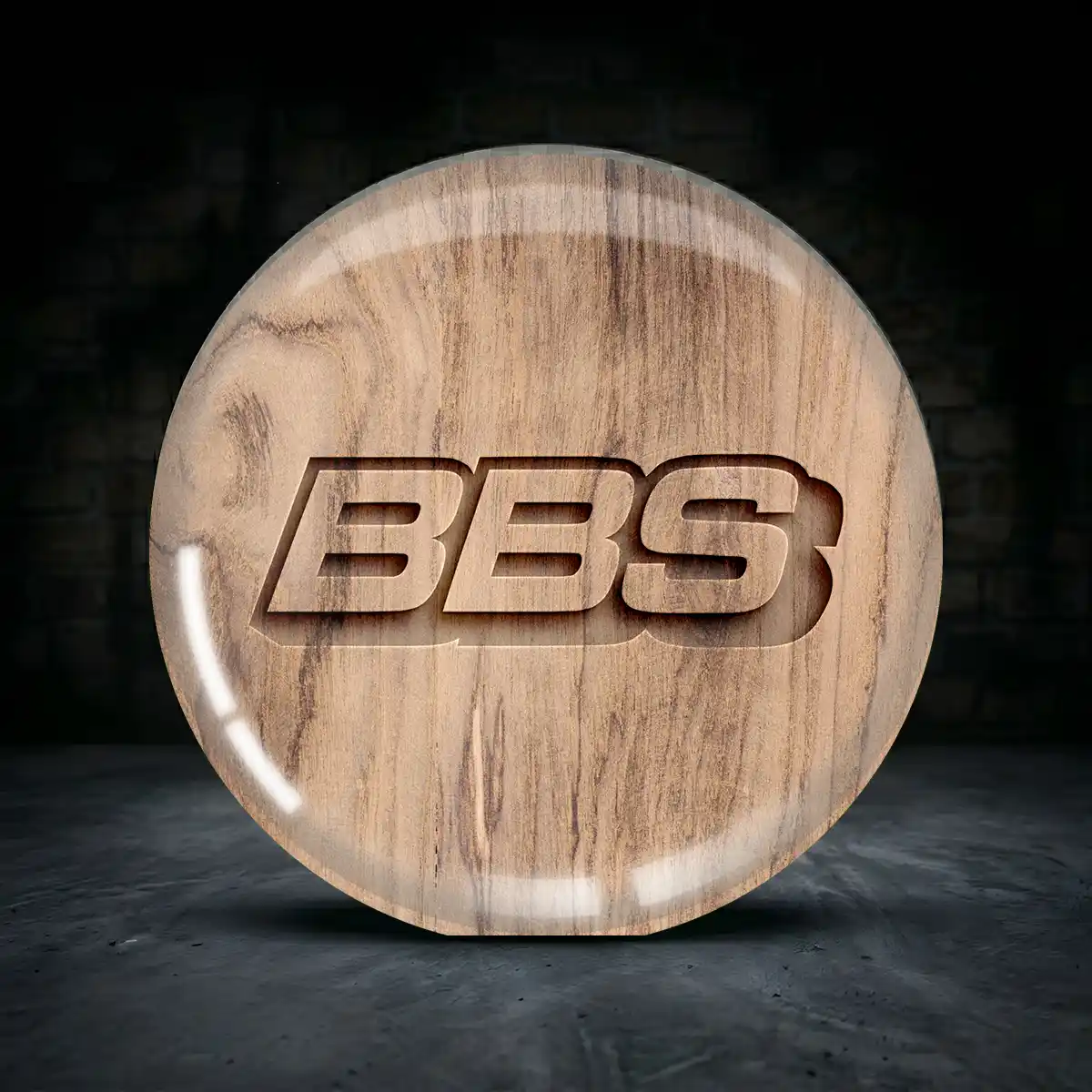BBS Aufkleber Silikon Embleme Hohe Qualität