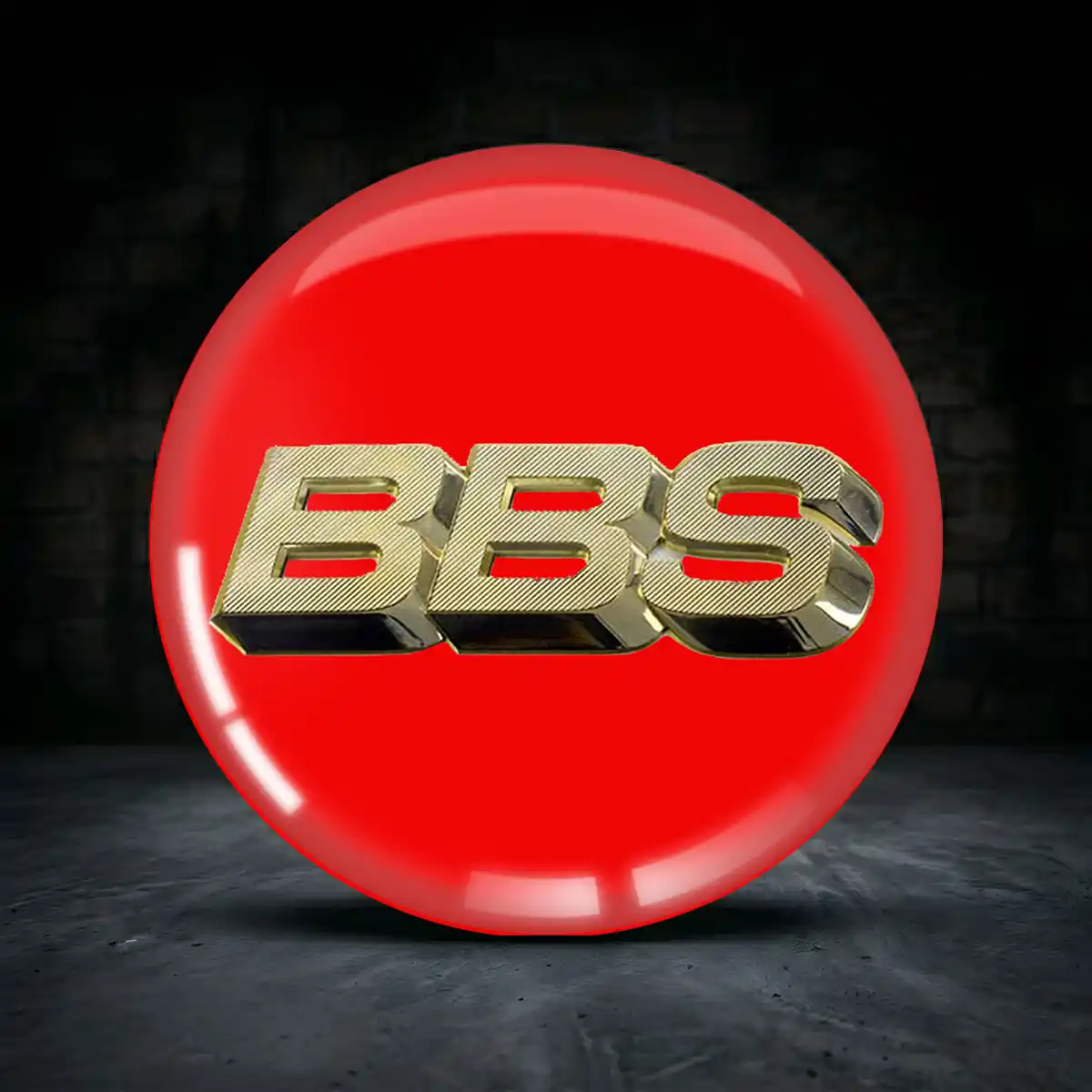 BBS Emblem Silikon Aufkleber Radkappen Premiumqualität