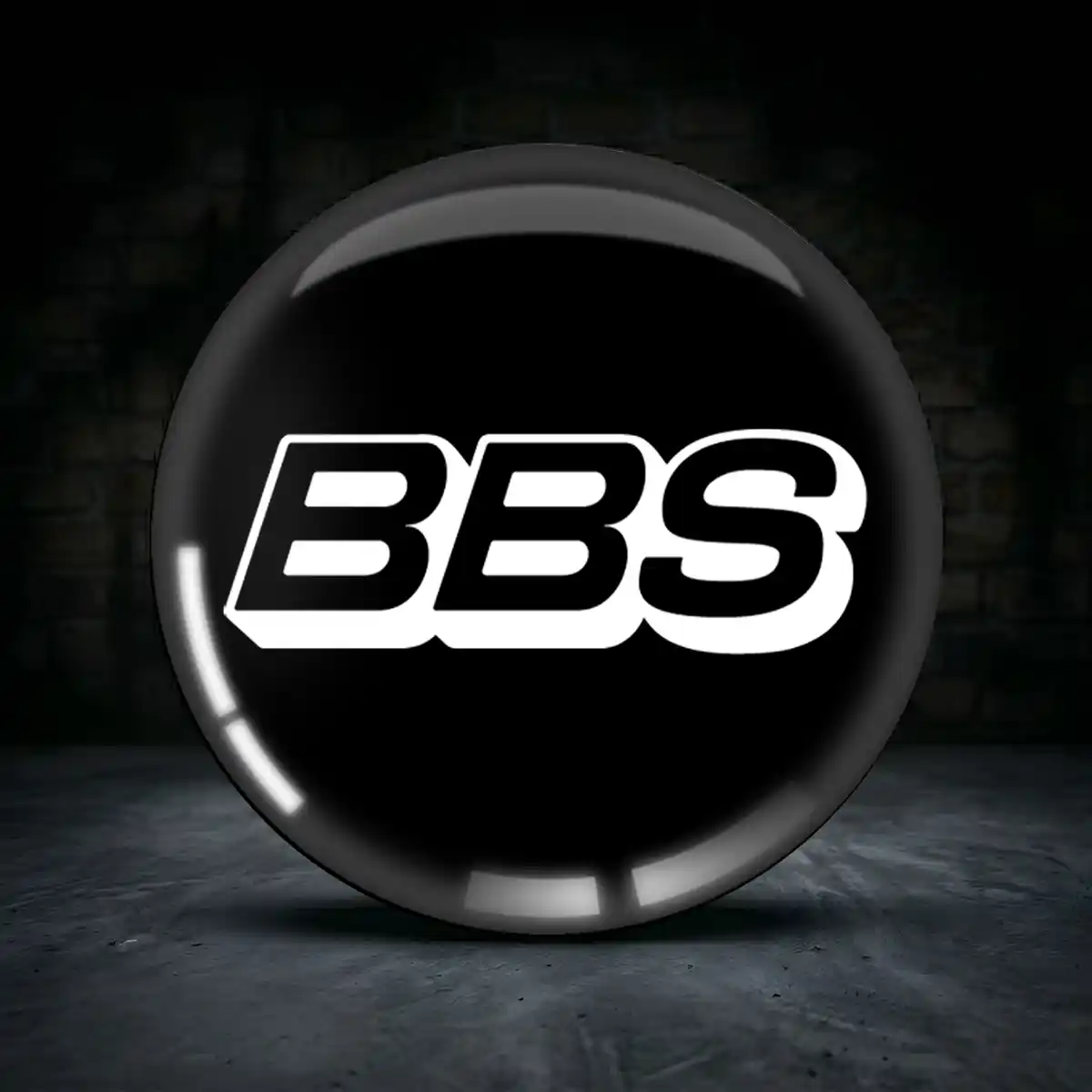 BBS Epoxidharz Aufkleber Limitierte Auflage