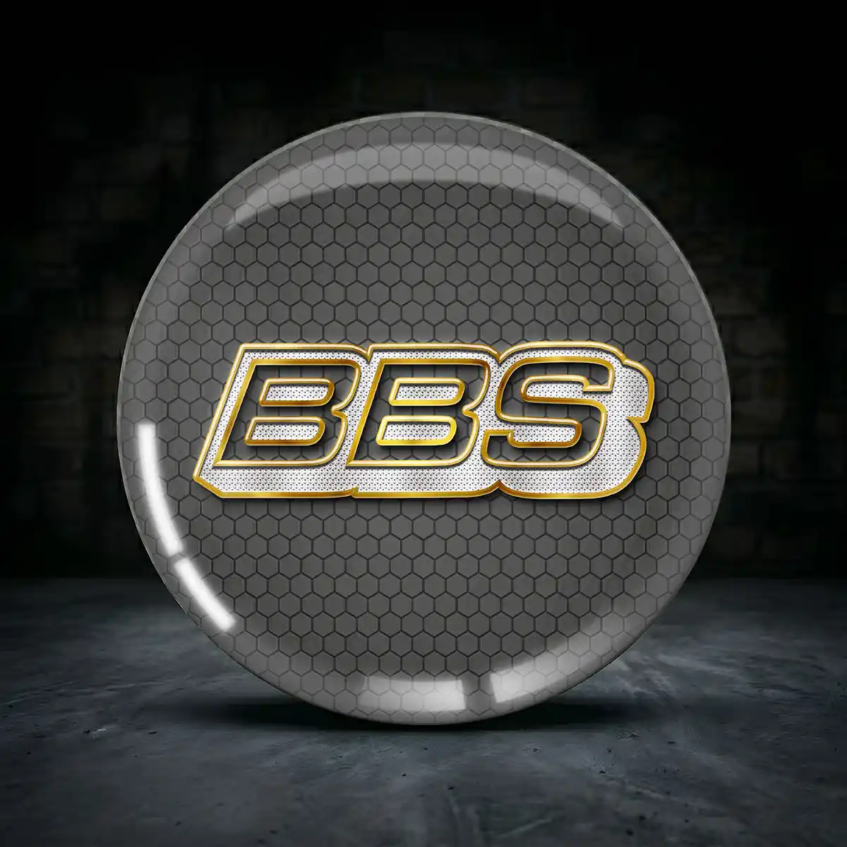 BBS Epoxidharz Embleme Exterieurdesign