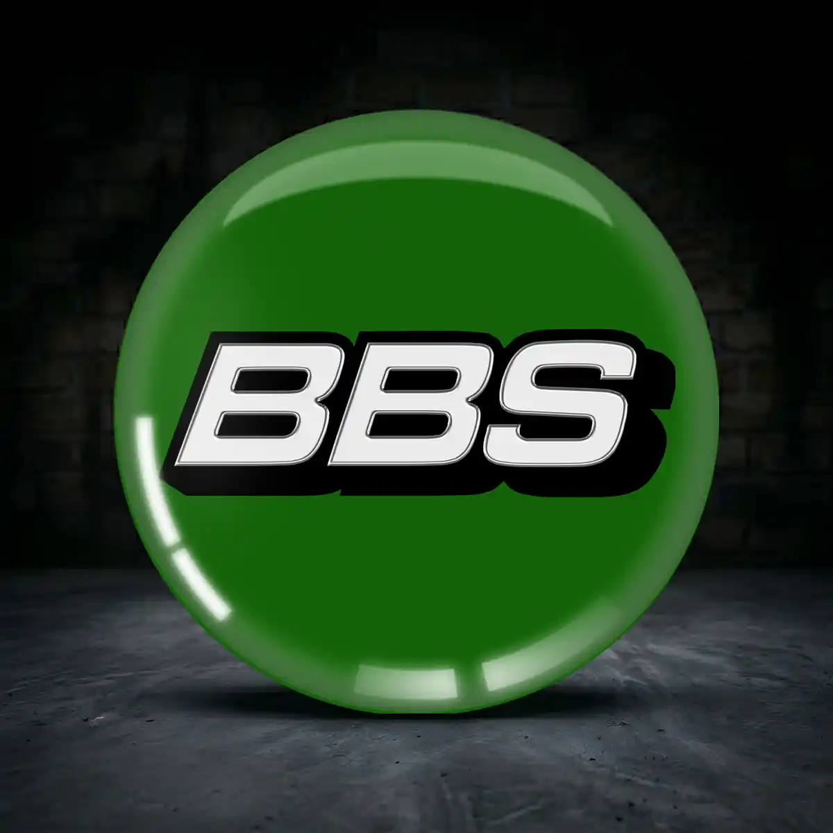 BBS Epoxidharz Embleme Interieurdesign