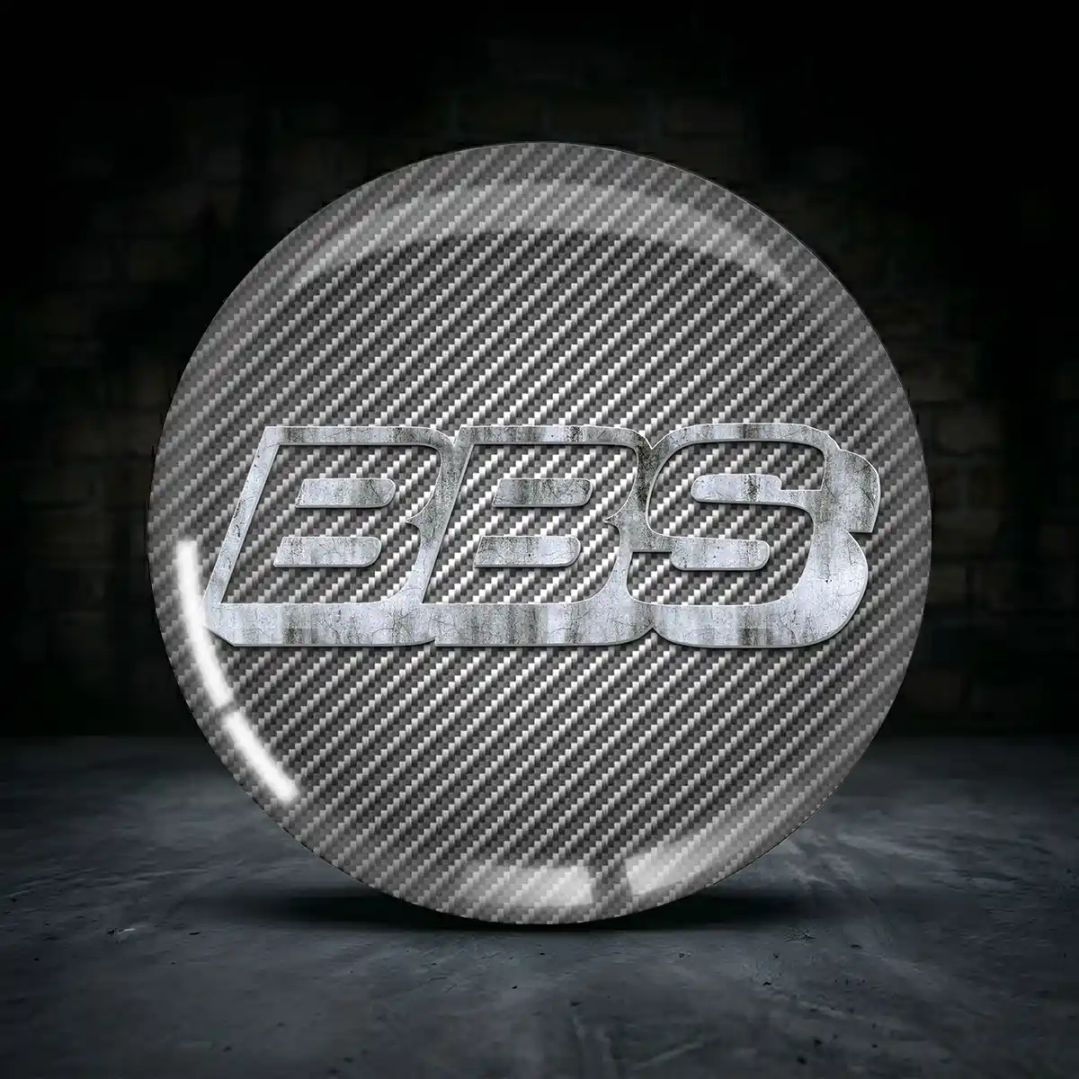 BBS Felgen Aufkleber Silikon Interieurdesign