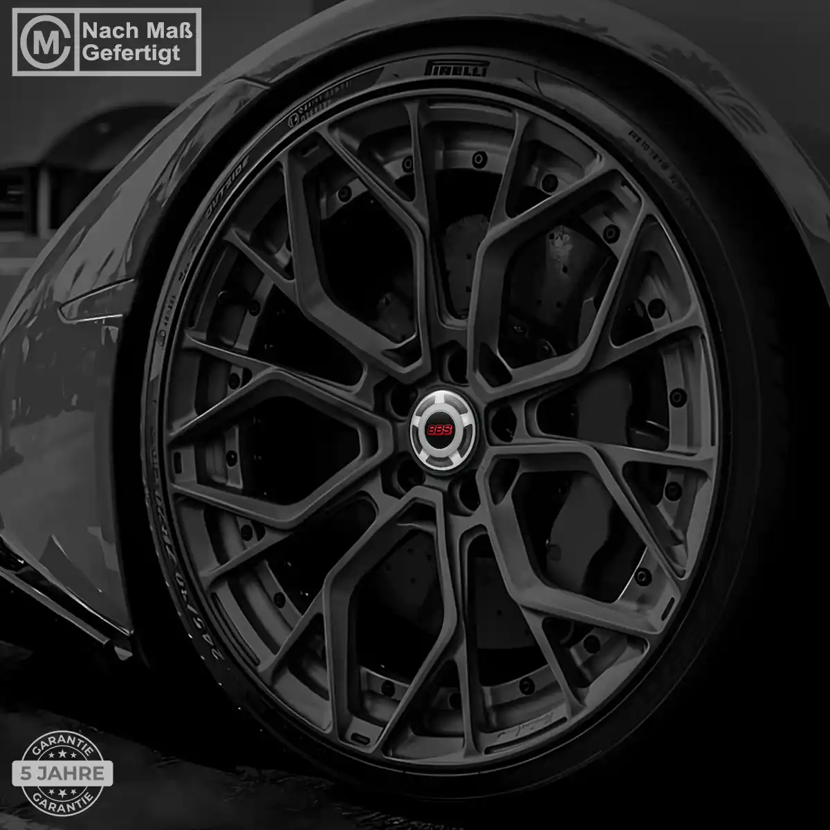 BBS Felgen Aufkleber Silikon Limitierte Auflage