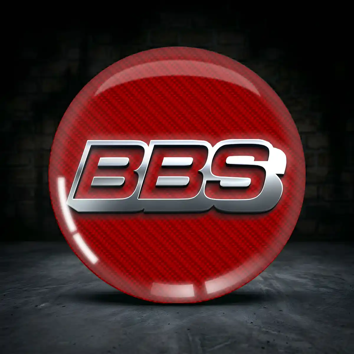 BBS Felgenemblem Aufkleber Hochwertiges Harz