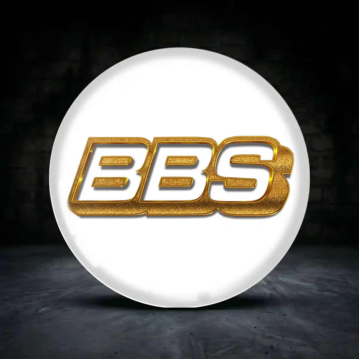 BBS Nabendeckel Aufkleber Markenedition