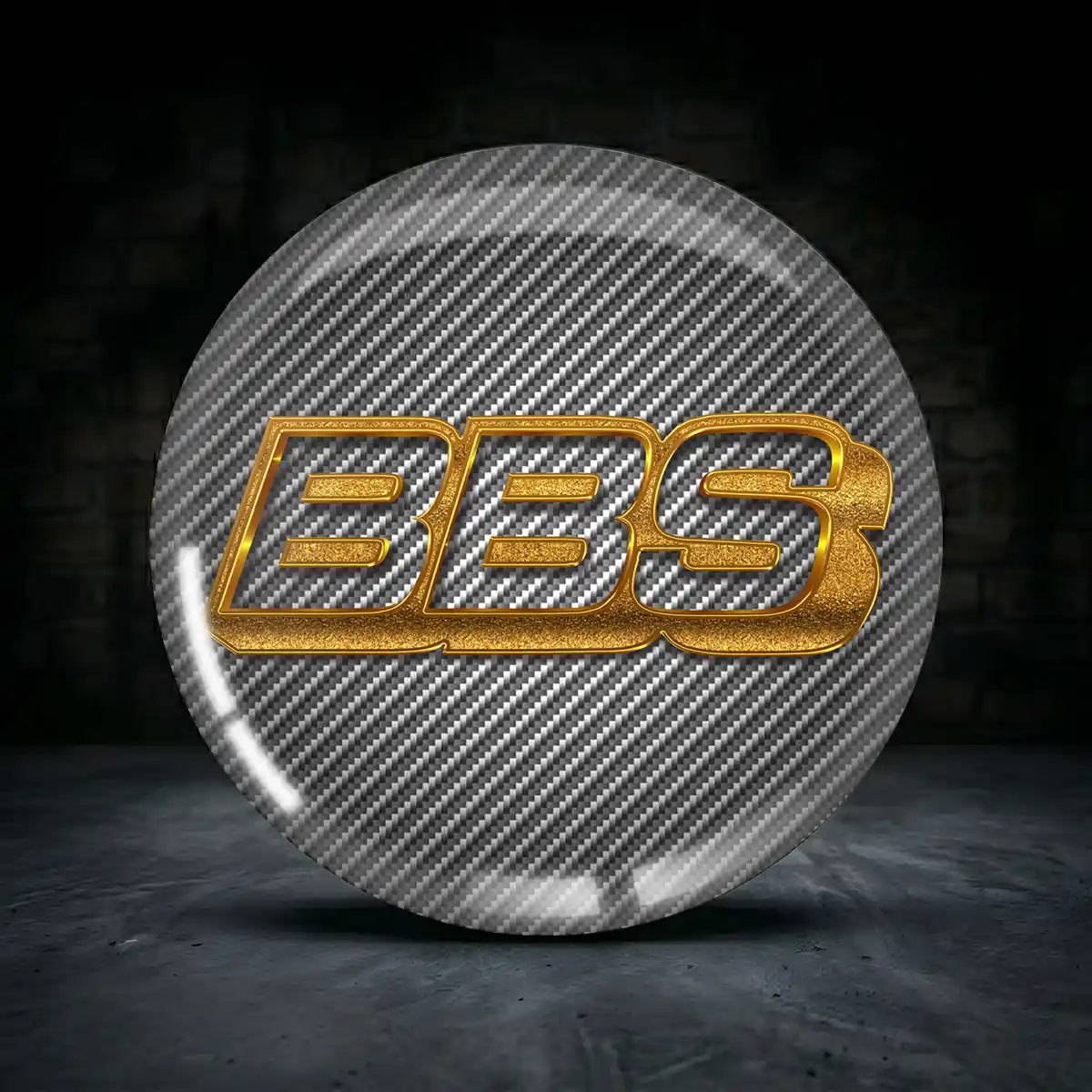 BBS Nabenkappen Aufkleber Luxus-Edition