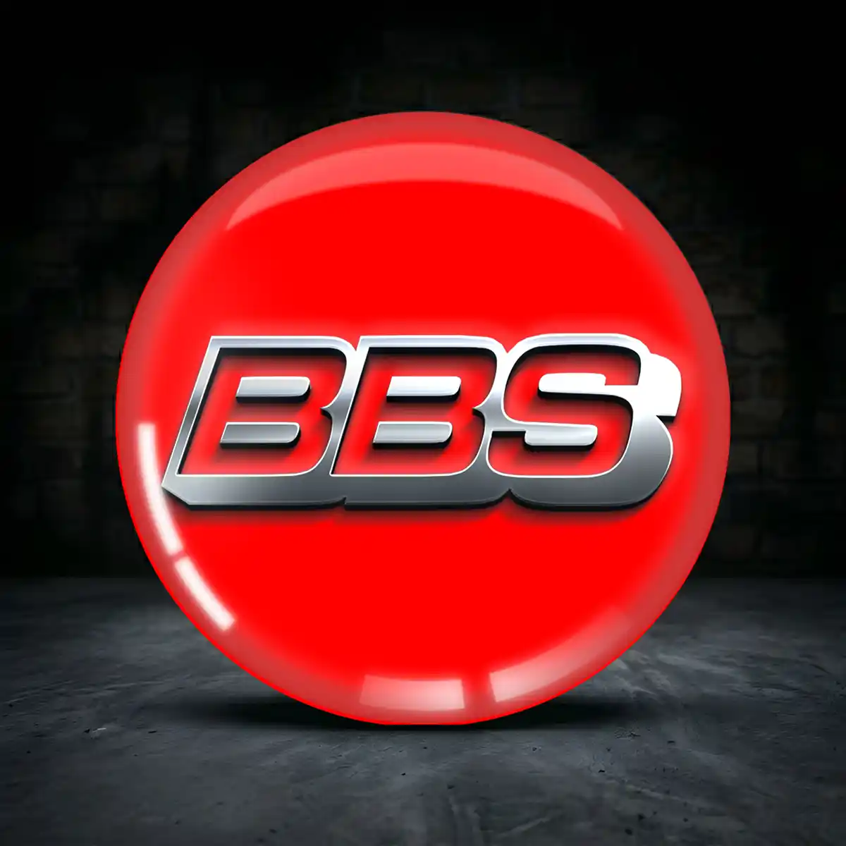 BBS Rad Mitte Aufkleber Radkappen Interieurdesign