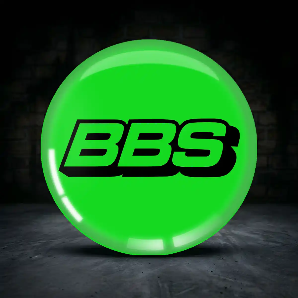 BBS Radkappen Aufkleber Exterieurdesign