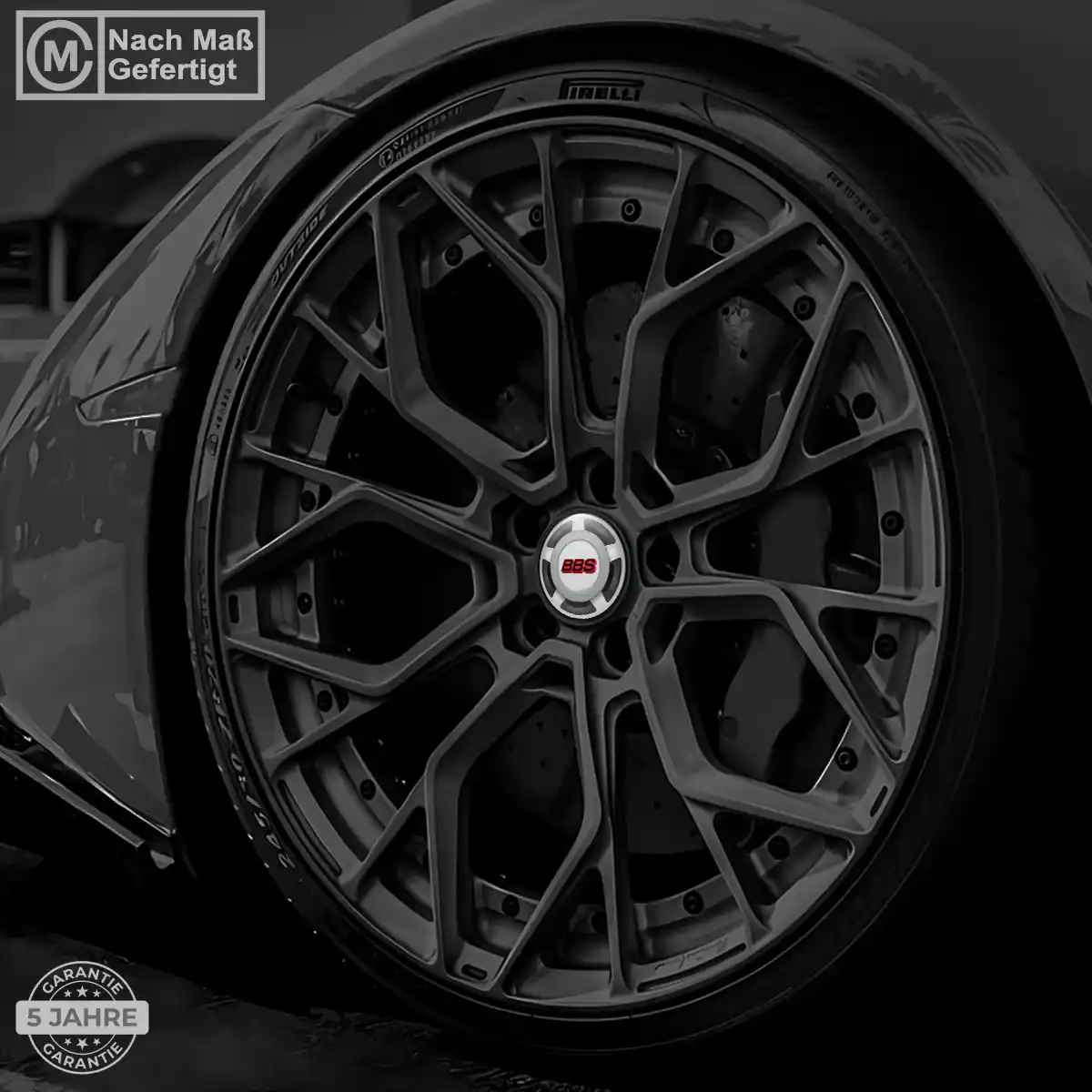 BBS Radmitte Aufkleber Limitierte Auflage