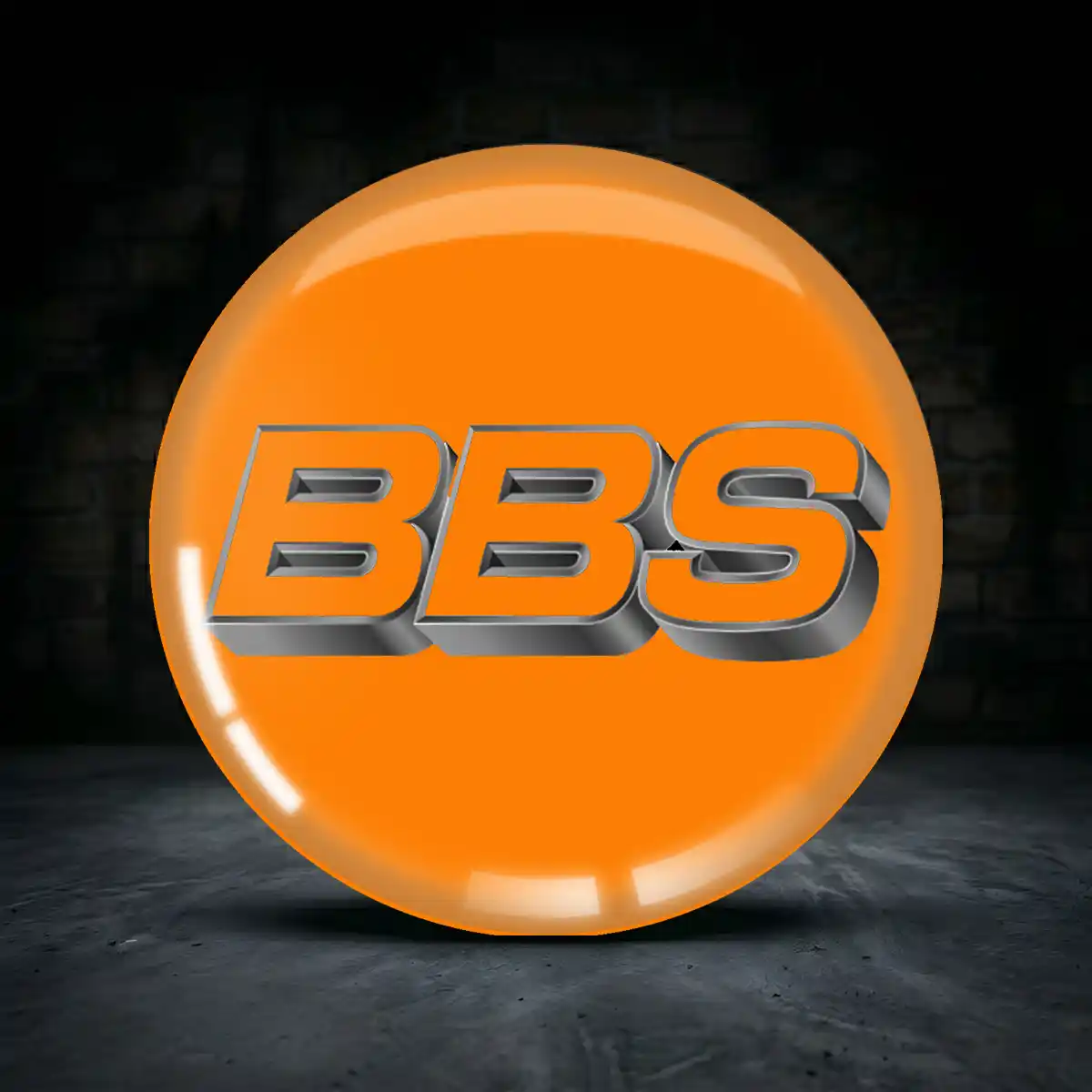 BBS Radmitte Aufkleber Nabendeckel Exterieurdesign