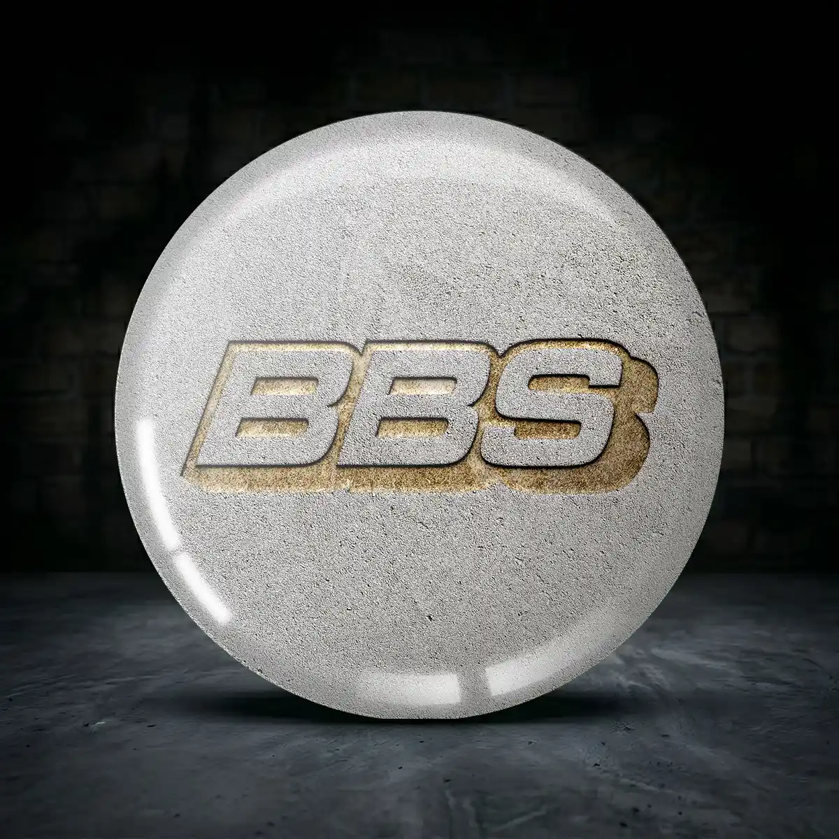 BBS Radmitte Aufkleber Nabendeckel Hochwertiges Harz
