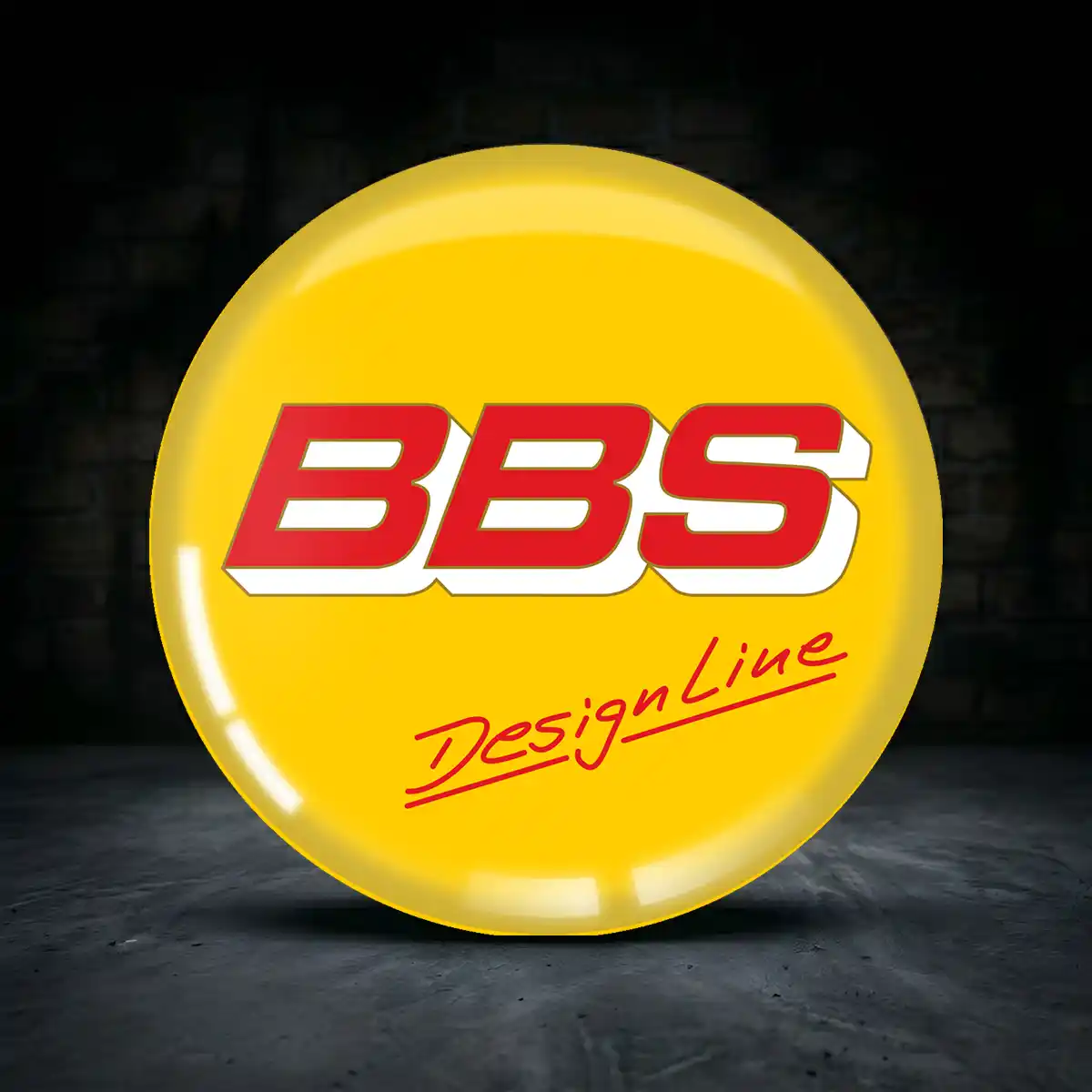 BBS Silikon Aufkleber Embleme Limitierte Auflage
