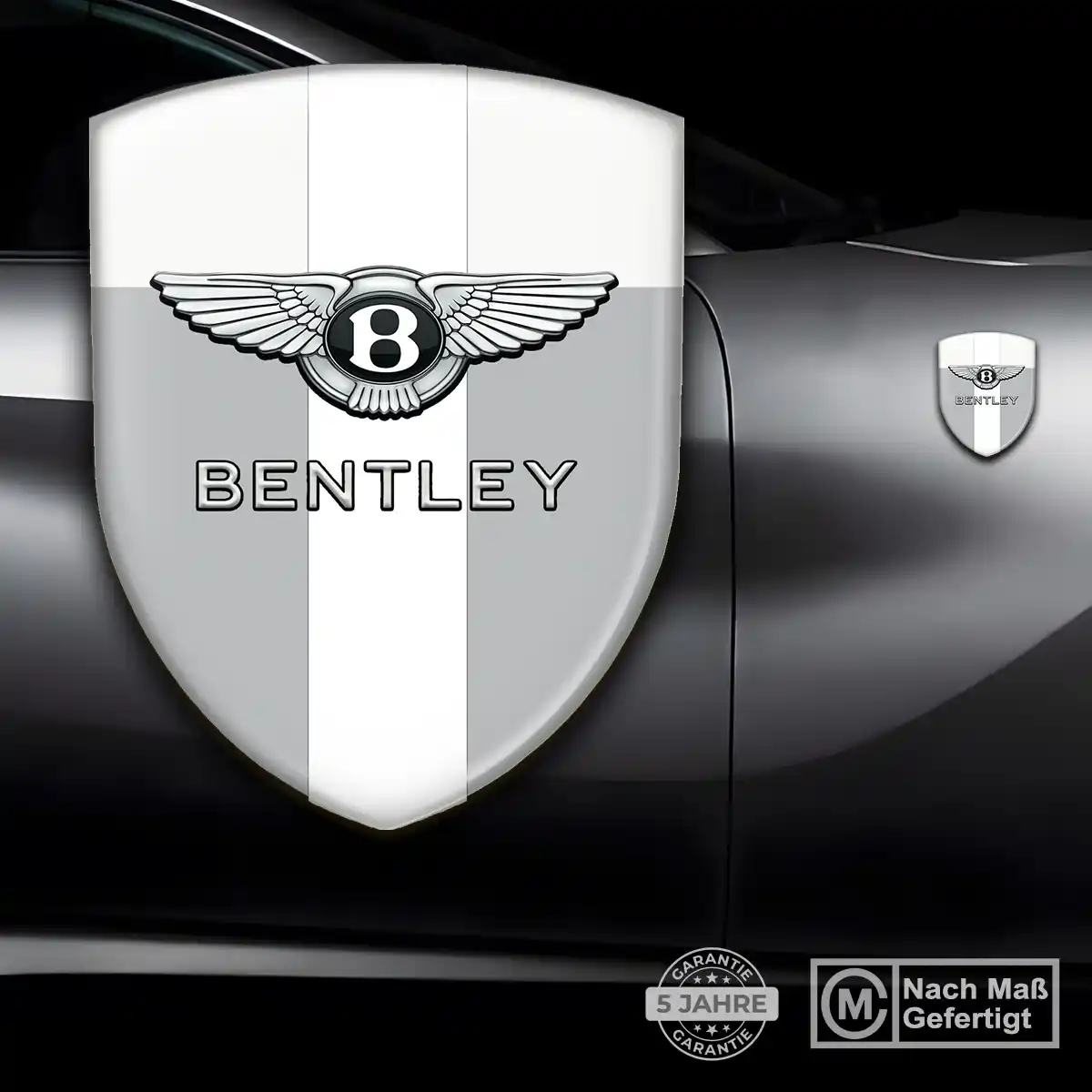 Bentley 3D Gel Aufkleber Anspruchsvolles Design