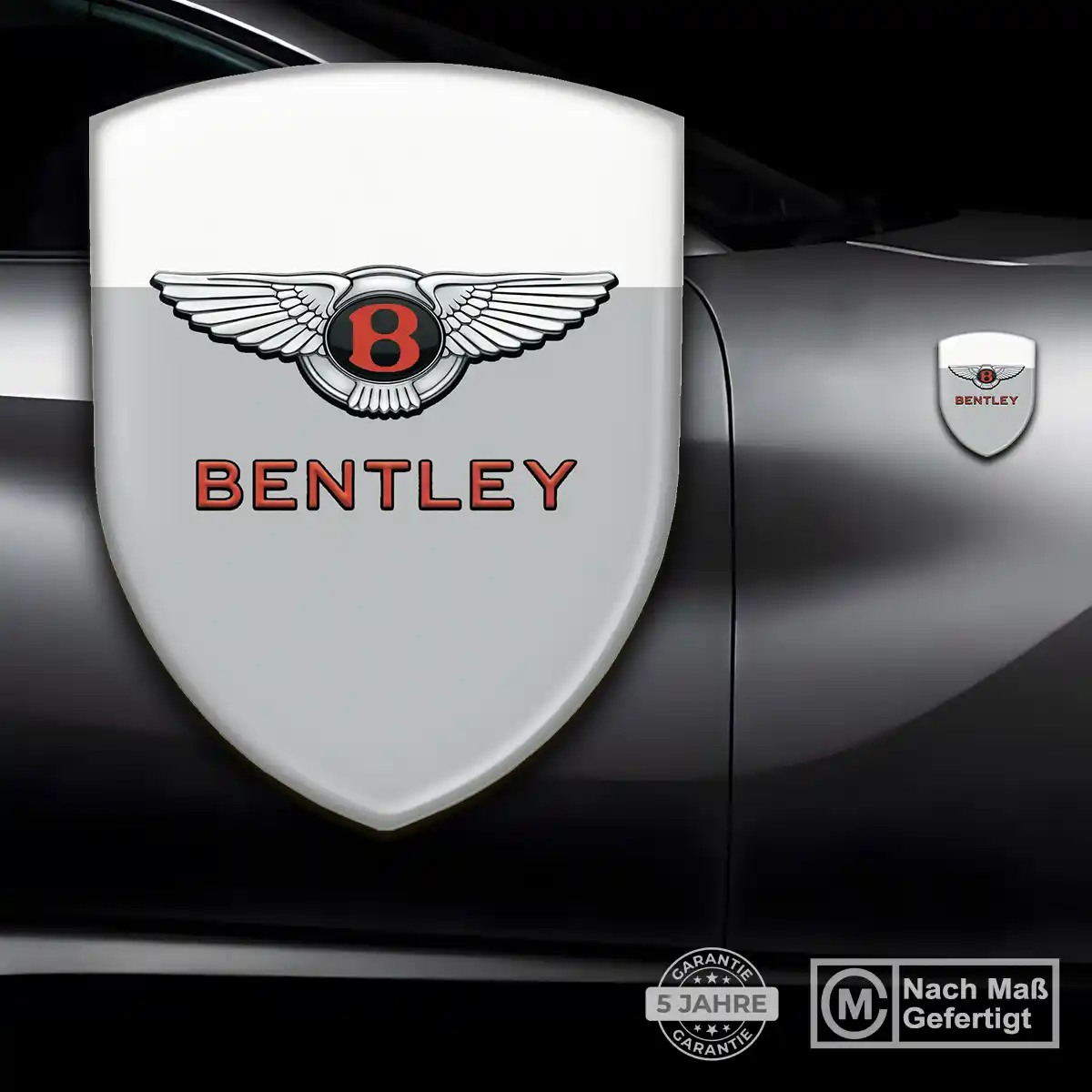 Bentley 3D Gel Aufkleber Ausdrucksstarkes Design