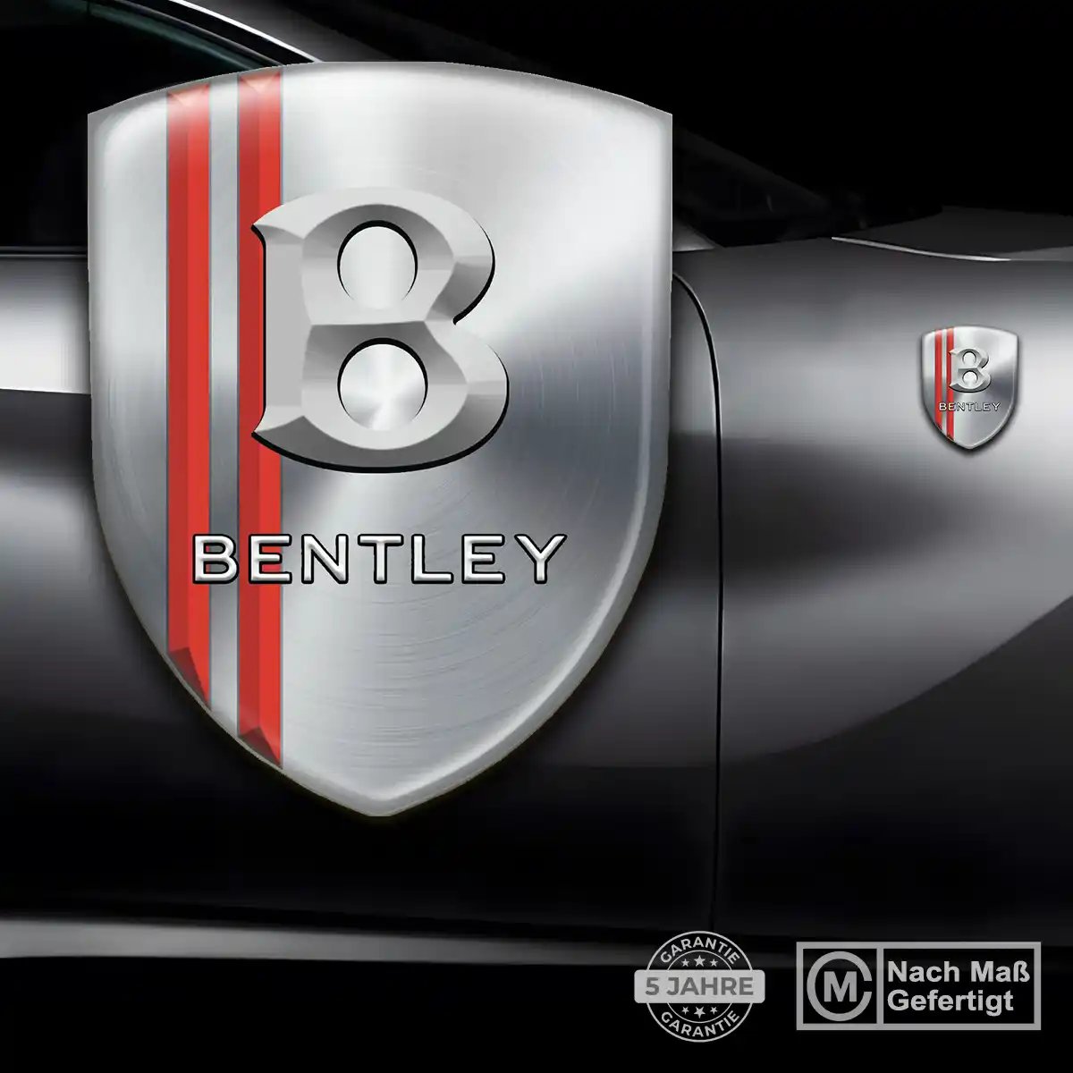 Bentley 3D Gel Aufkleber Auto Überzeugende Qualität