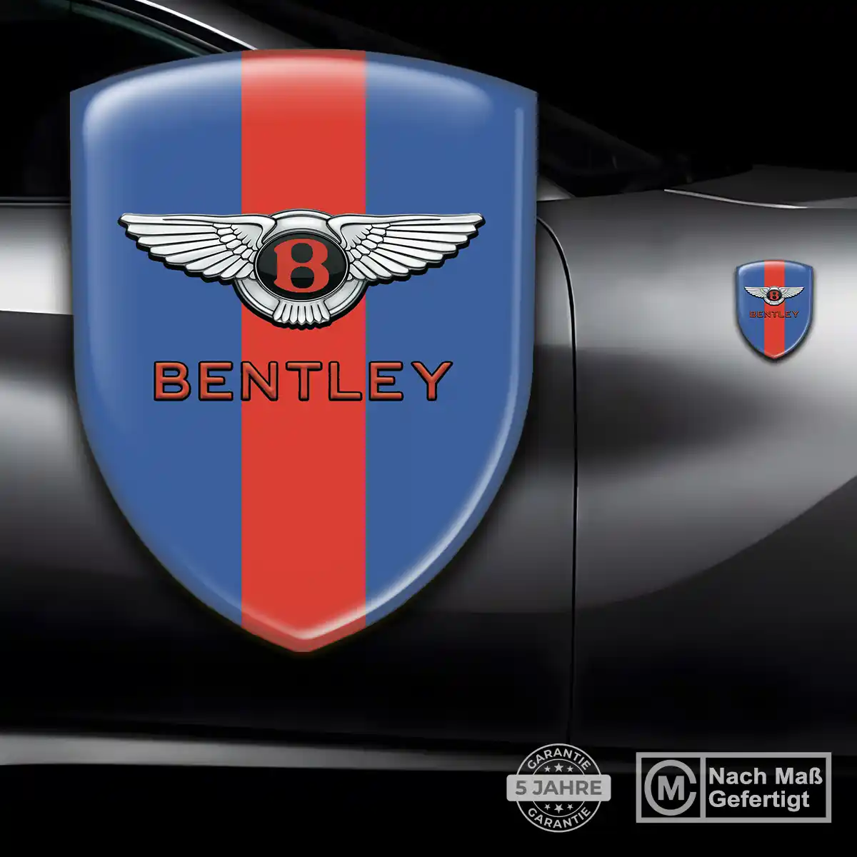 Bentley 3D Gel Aufkleber Auto Erstklassige Qualität