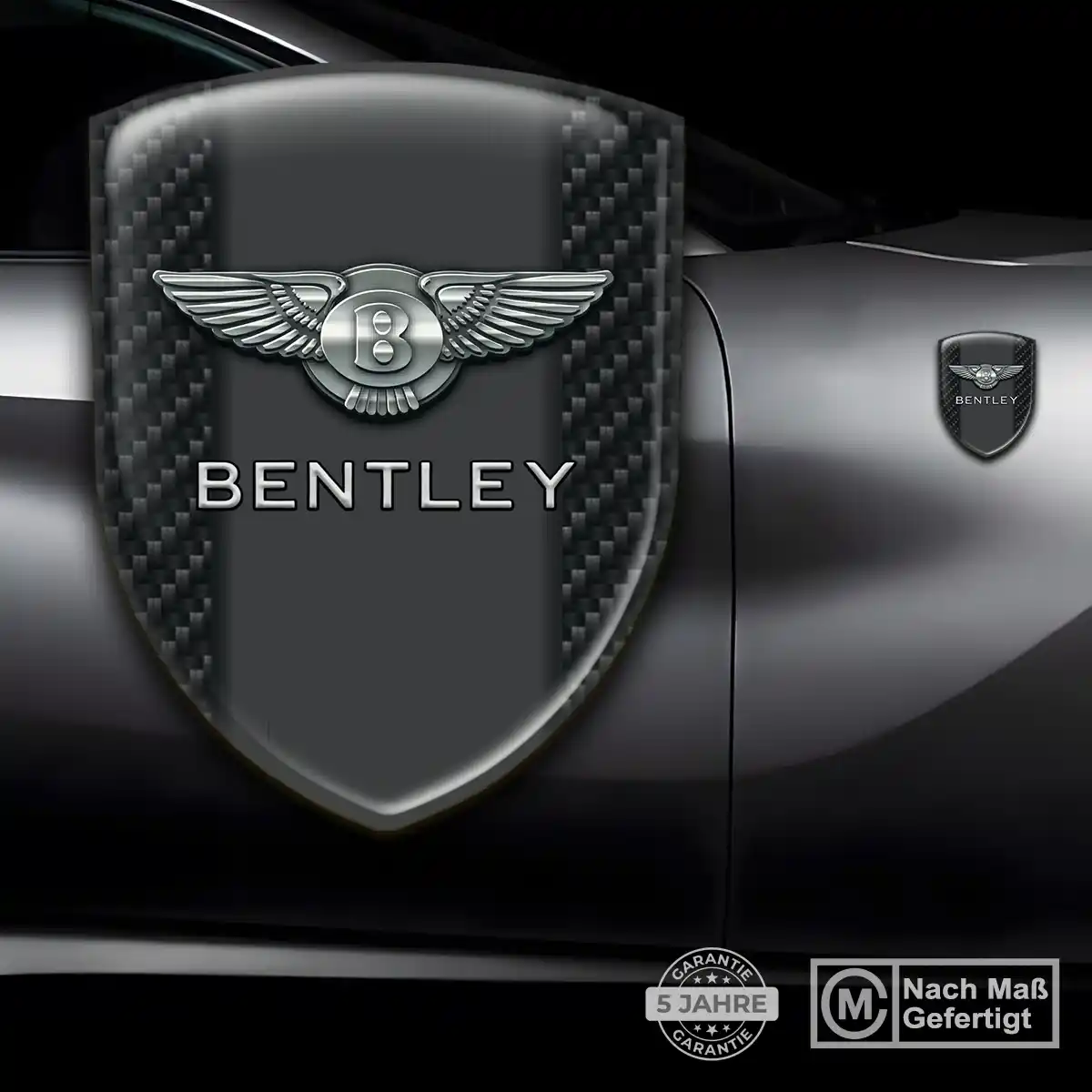 Bentley 3D Gel Aufkleber Auto Spitzenqualität
